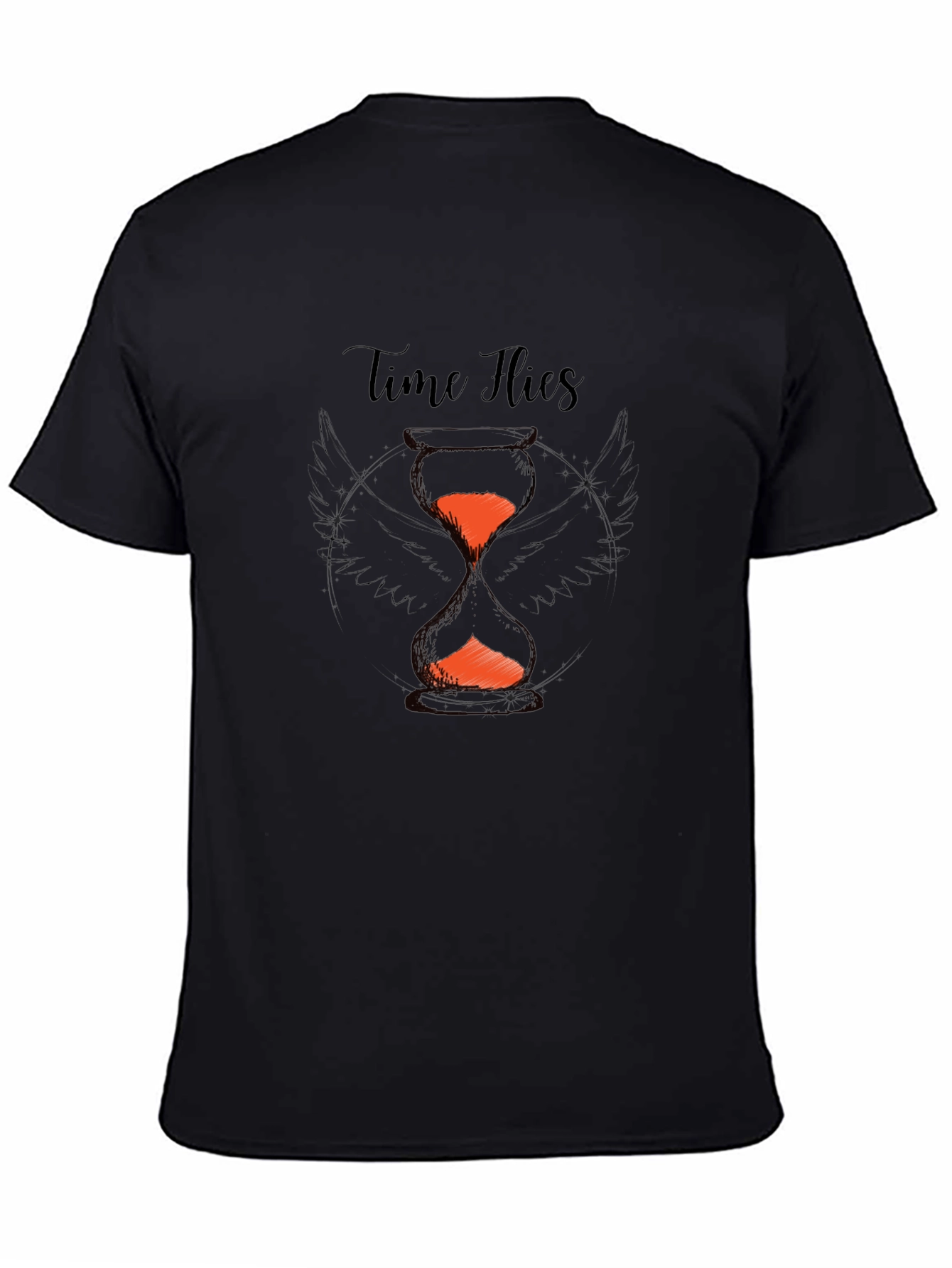Time Flies Graphic Tee - Stylish Comfort