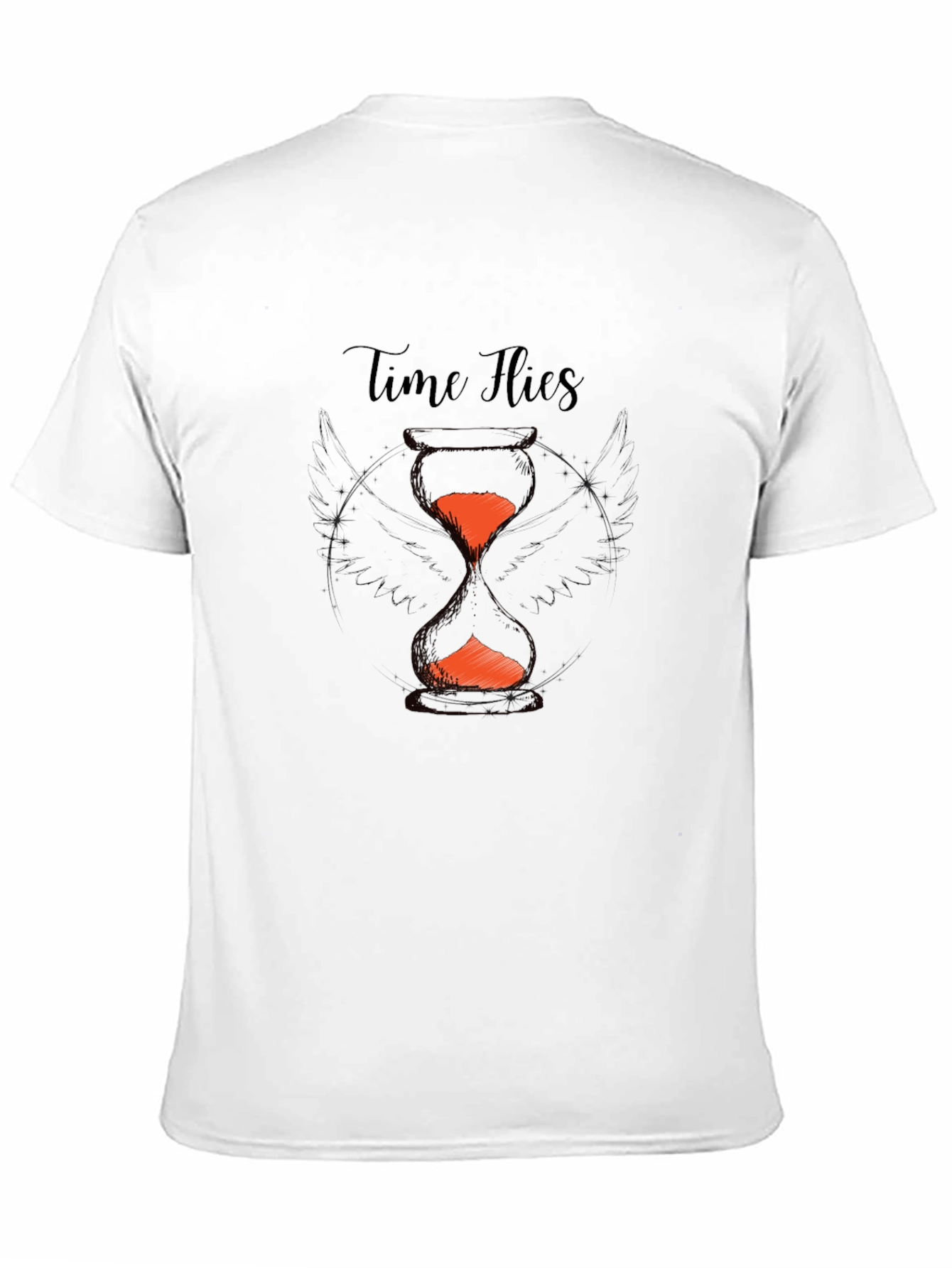 Time Flies Graphic Tee - Stylish Comfort