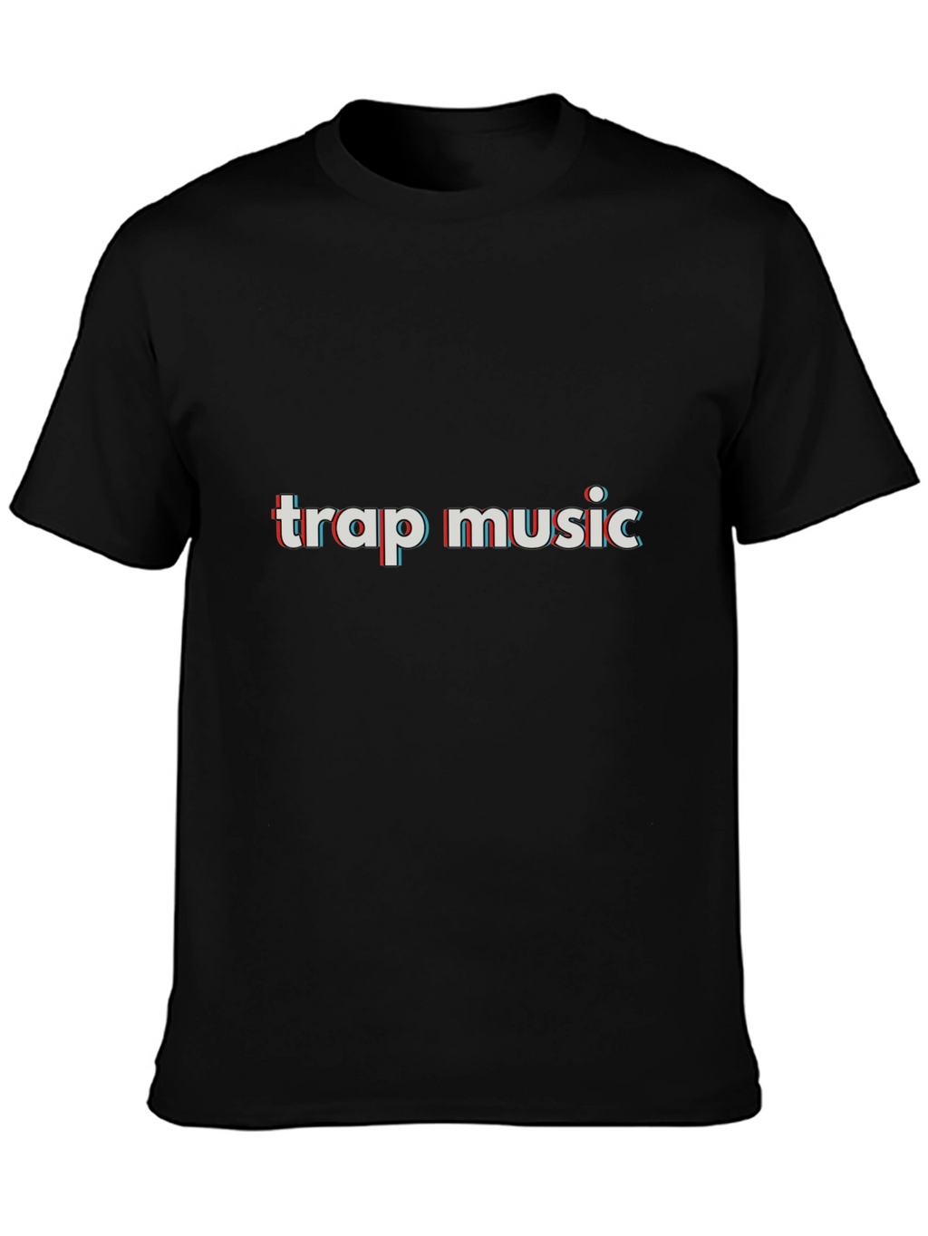 Trap Music Glitch Effect T-Shirt