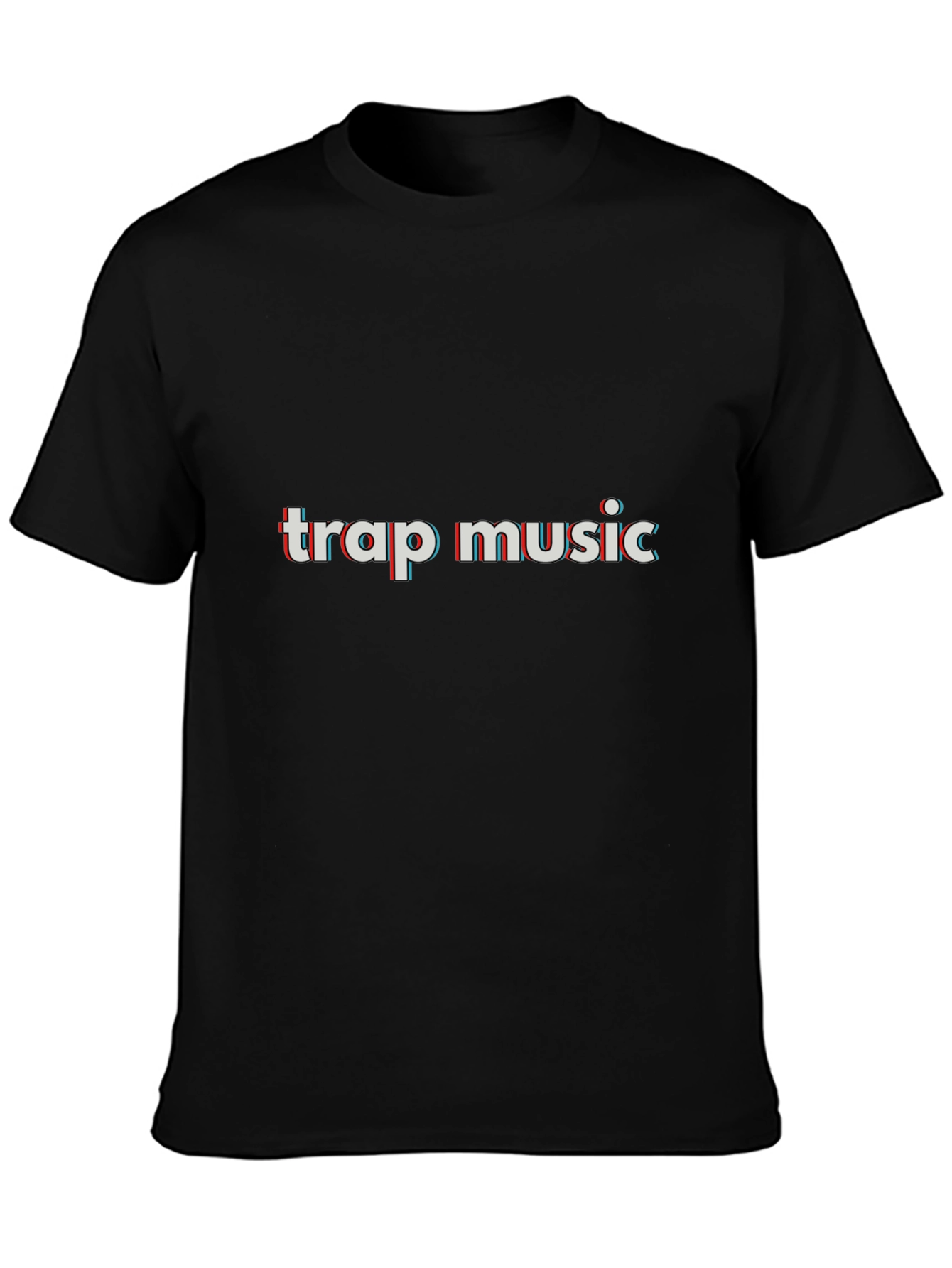 Trap Music Glitch Effect T-Shirt