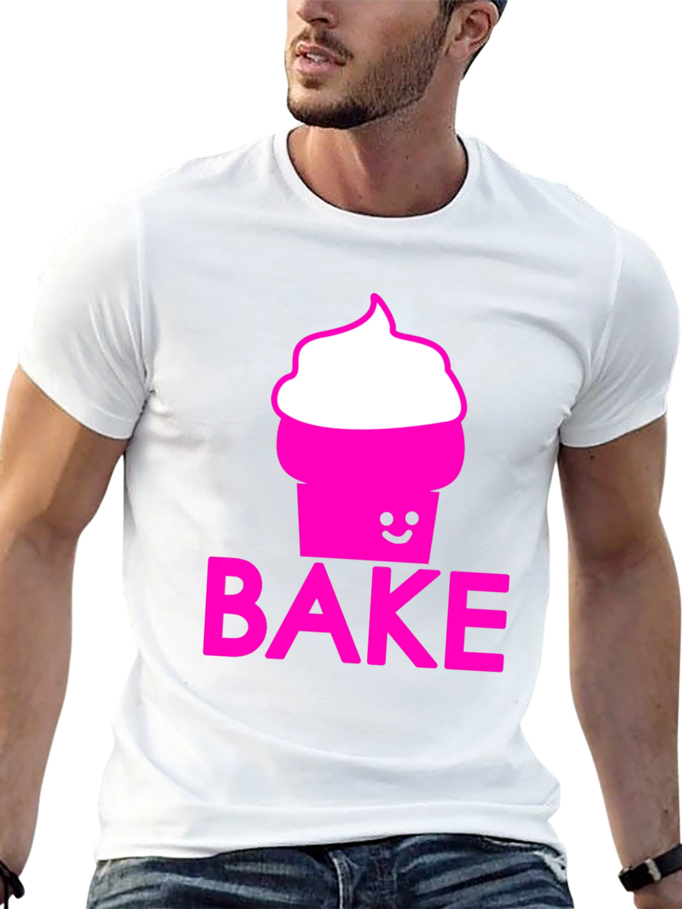 Bake Cupcake T-Shirt - Fun & Stylish!