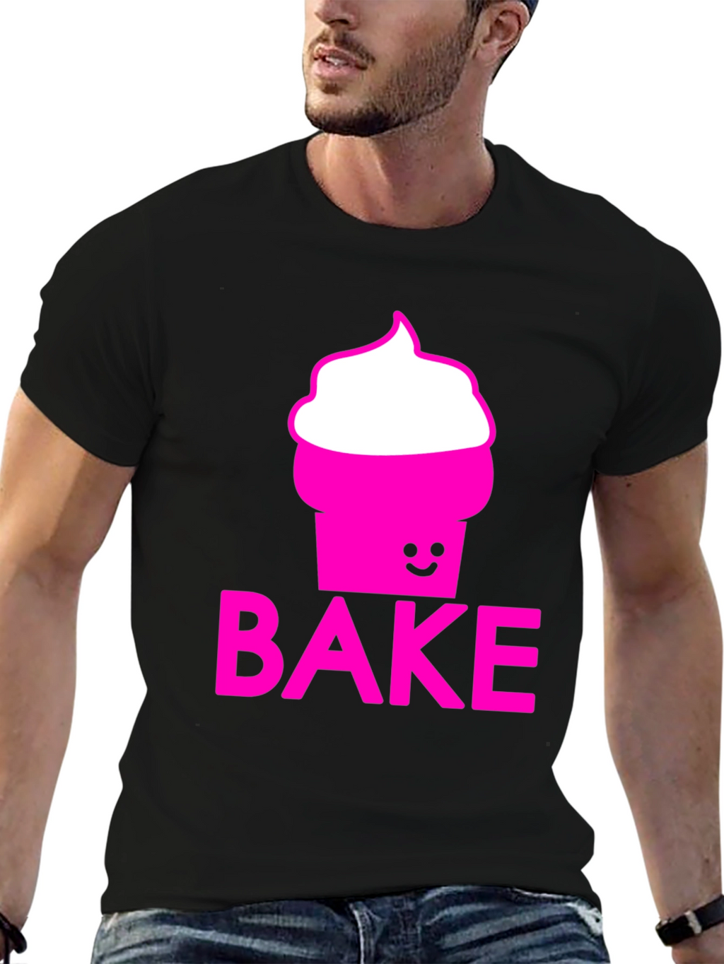 Bake Cupcake T-Shirt - Fun & Stylish!