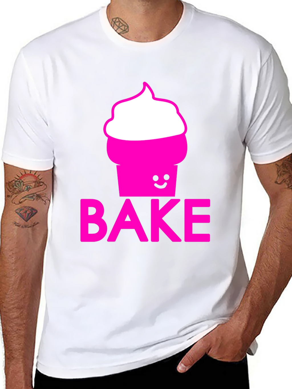 Bake Cupcake T-Shirt - Fun & Stylish!
