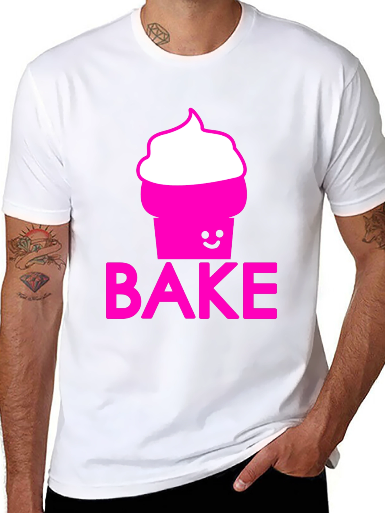 Bake Cupcake T-Shirt - Fun & Stylish!