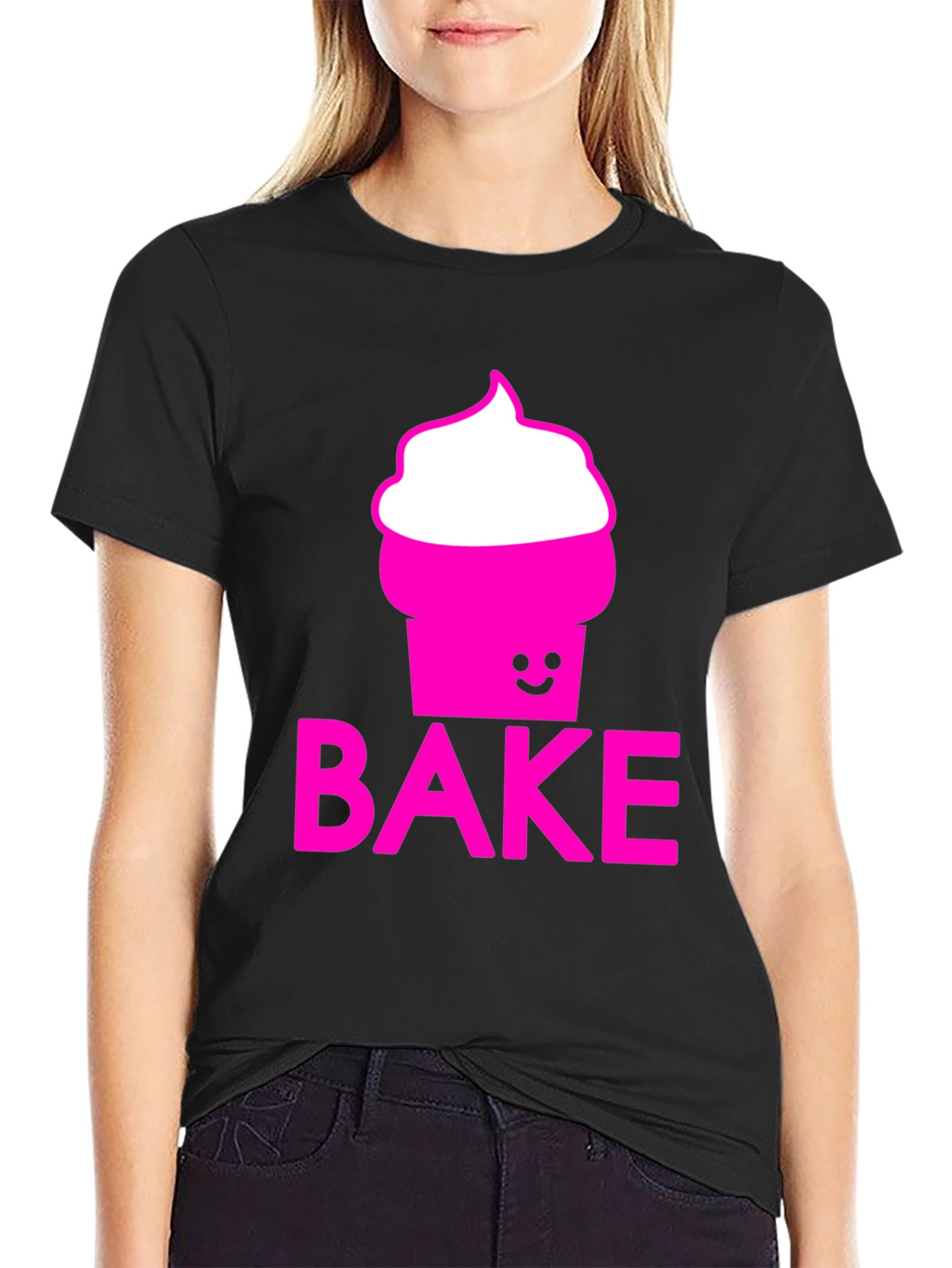 Bake Cupcake T-Shirt - Fun & Stylish!