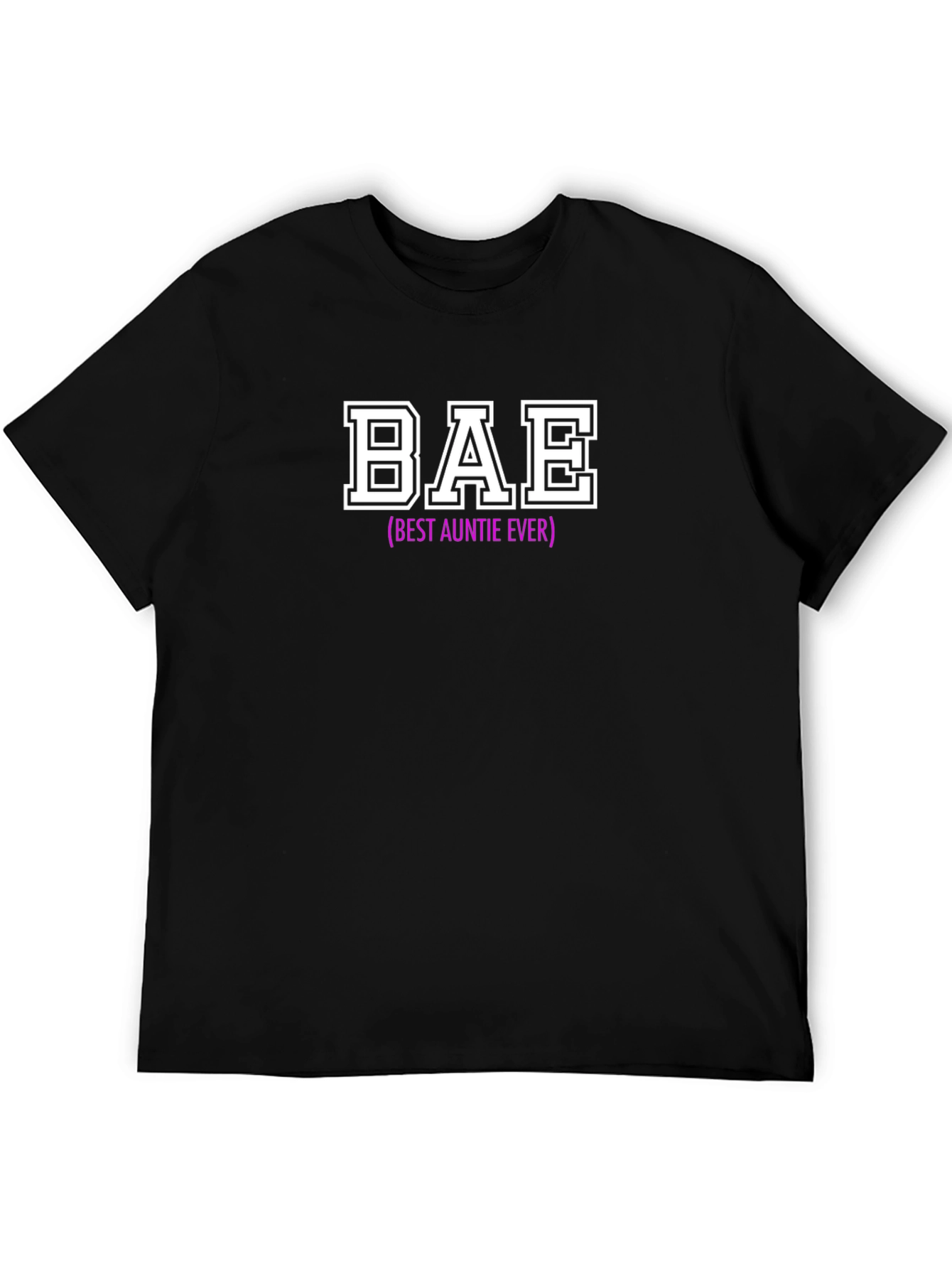 BAE Best Auntie Ever T-Shirt - Cool Aunt Tee
