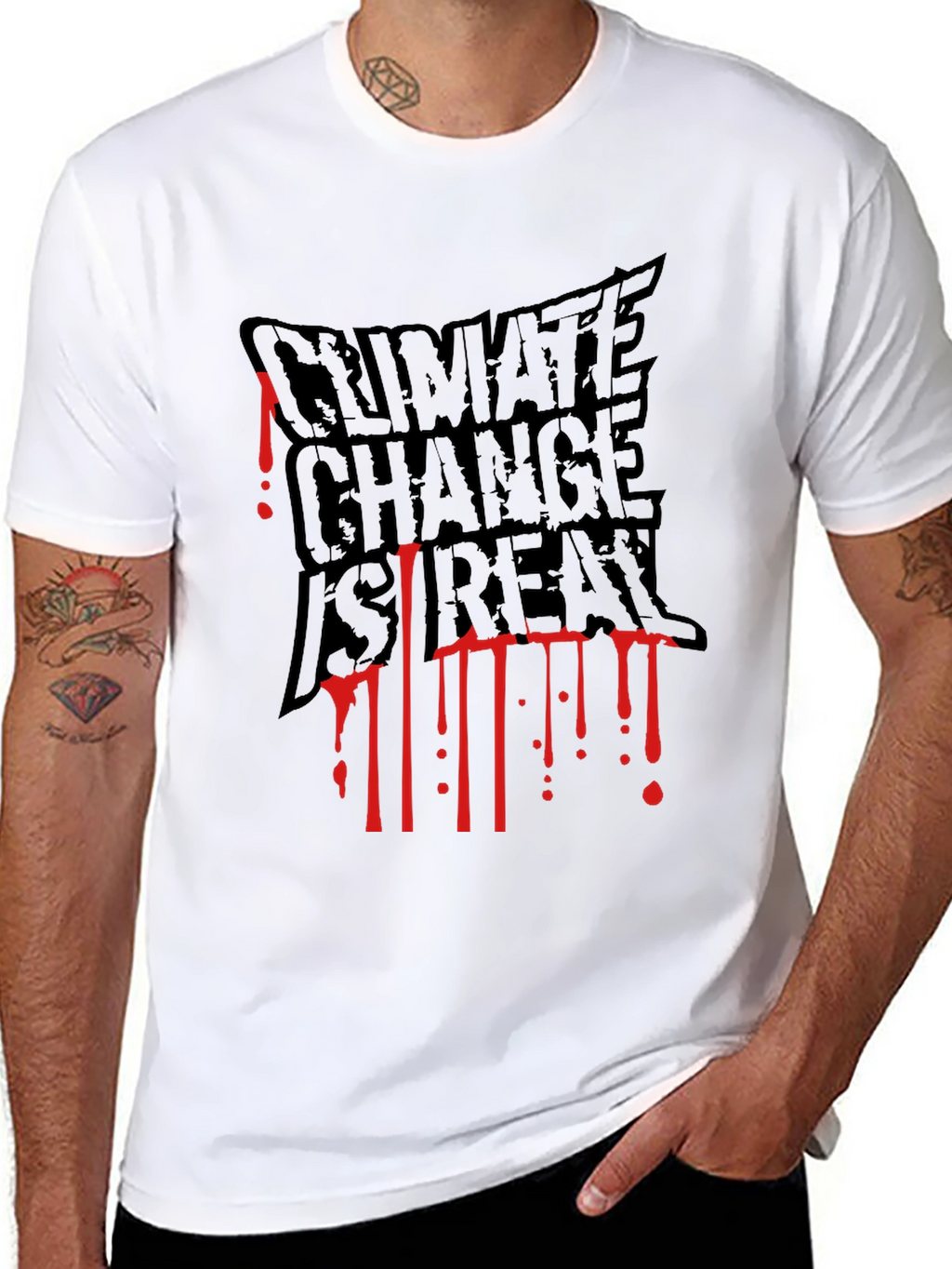Climate Change is Real Graphic Tee