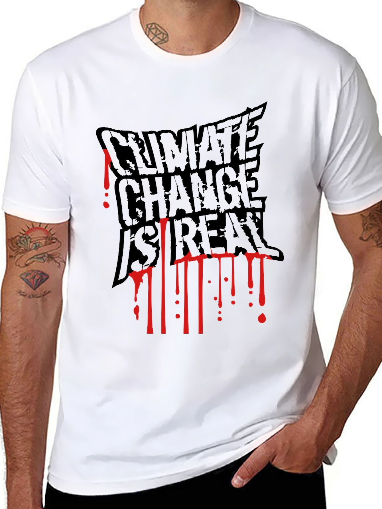 Climate Change is Real Graphic Tee