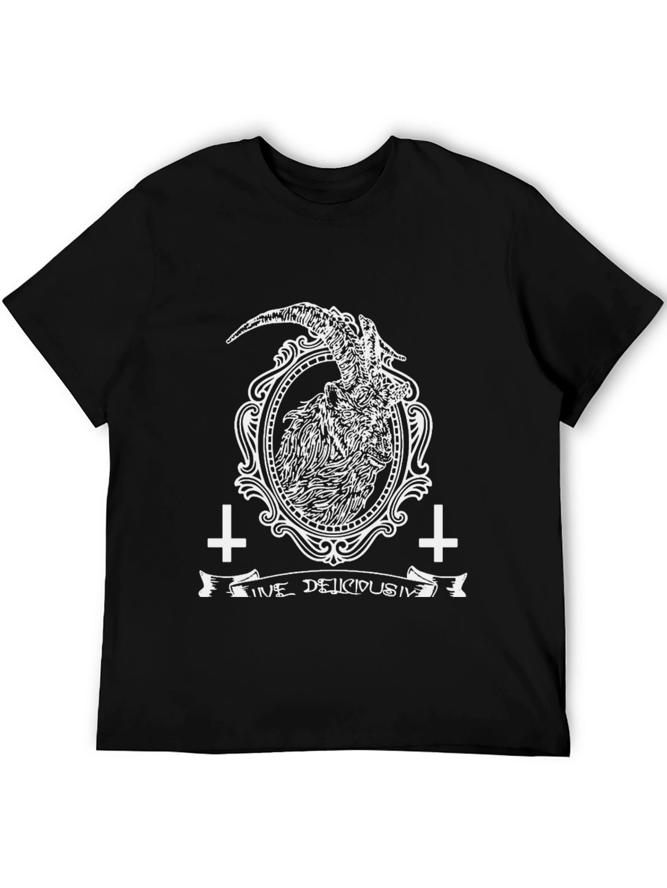 Occult Goat Graphic Tee - Delicious Sin