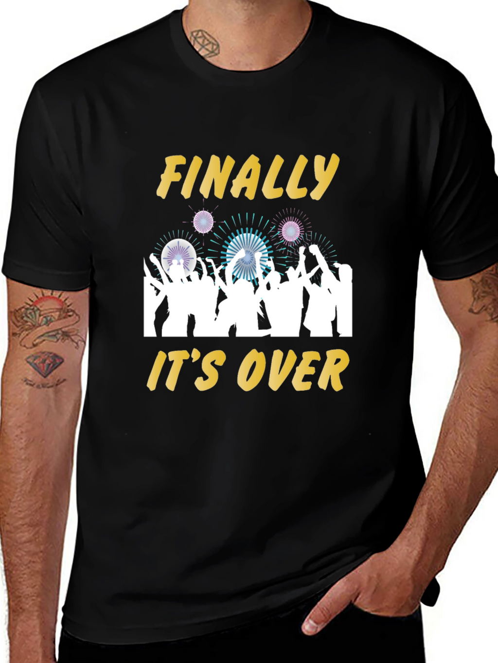 Finally Its Over T-Shirt Celebration Tee