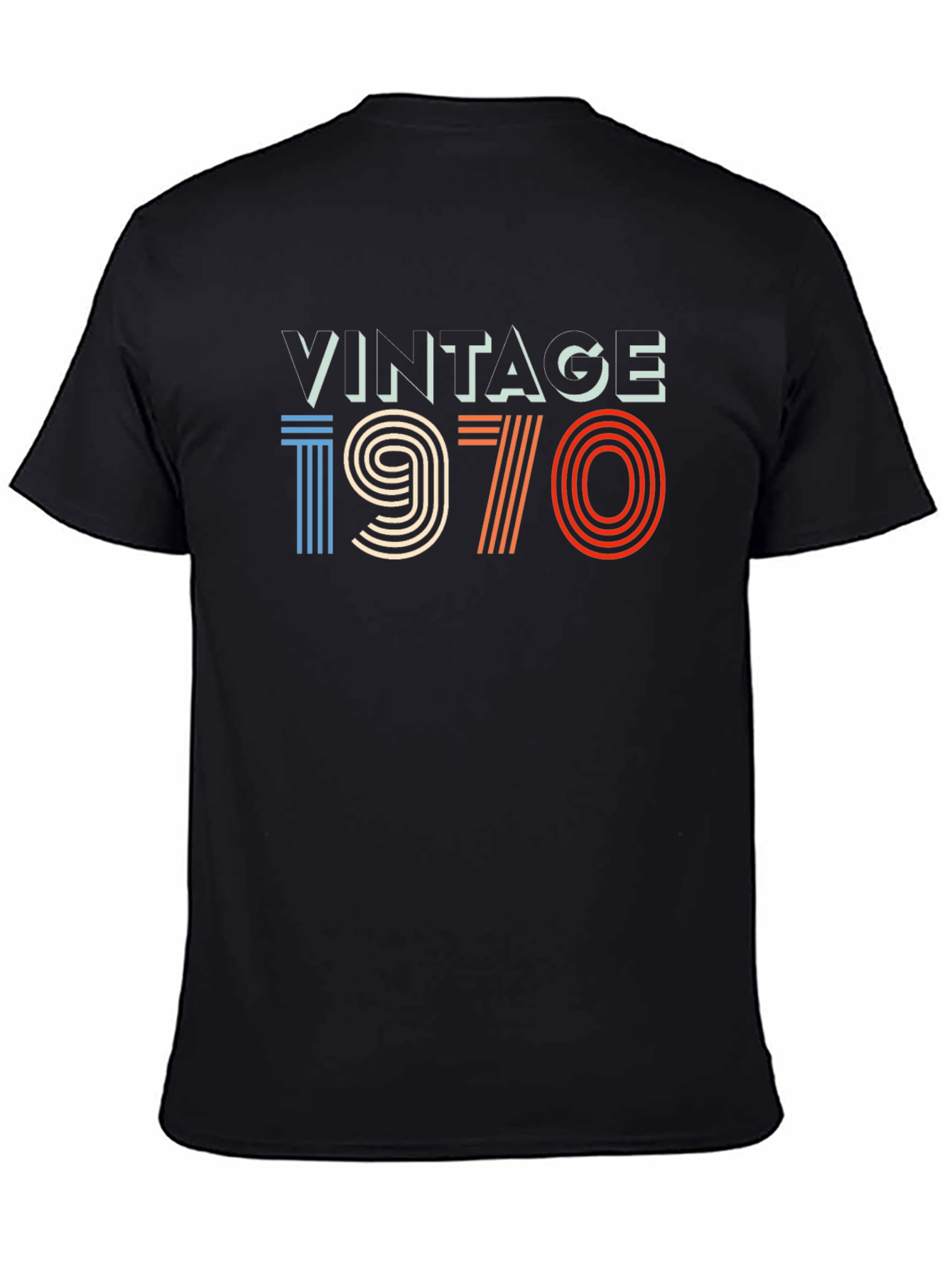 Vintage 1970 Graphic Tee - Retro Style T-Shirt