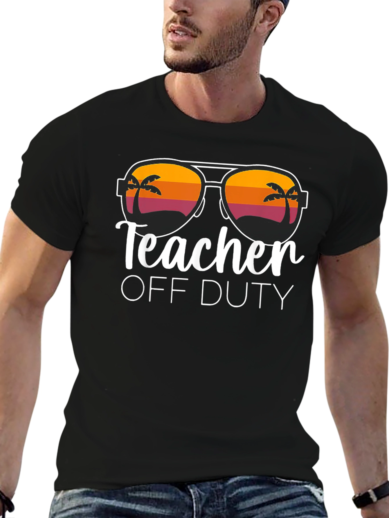 Teacher Off Duty Graphic T-Shirt