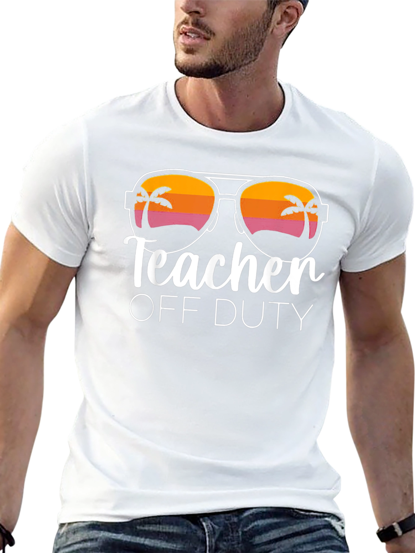 Teacher Off Duty Graphic T-Shirt
