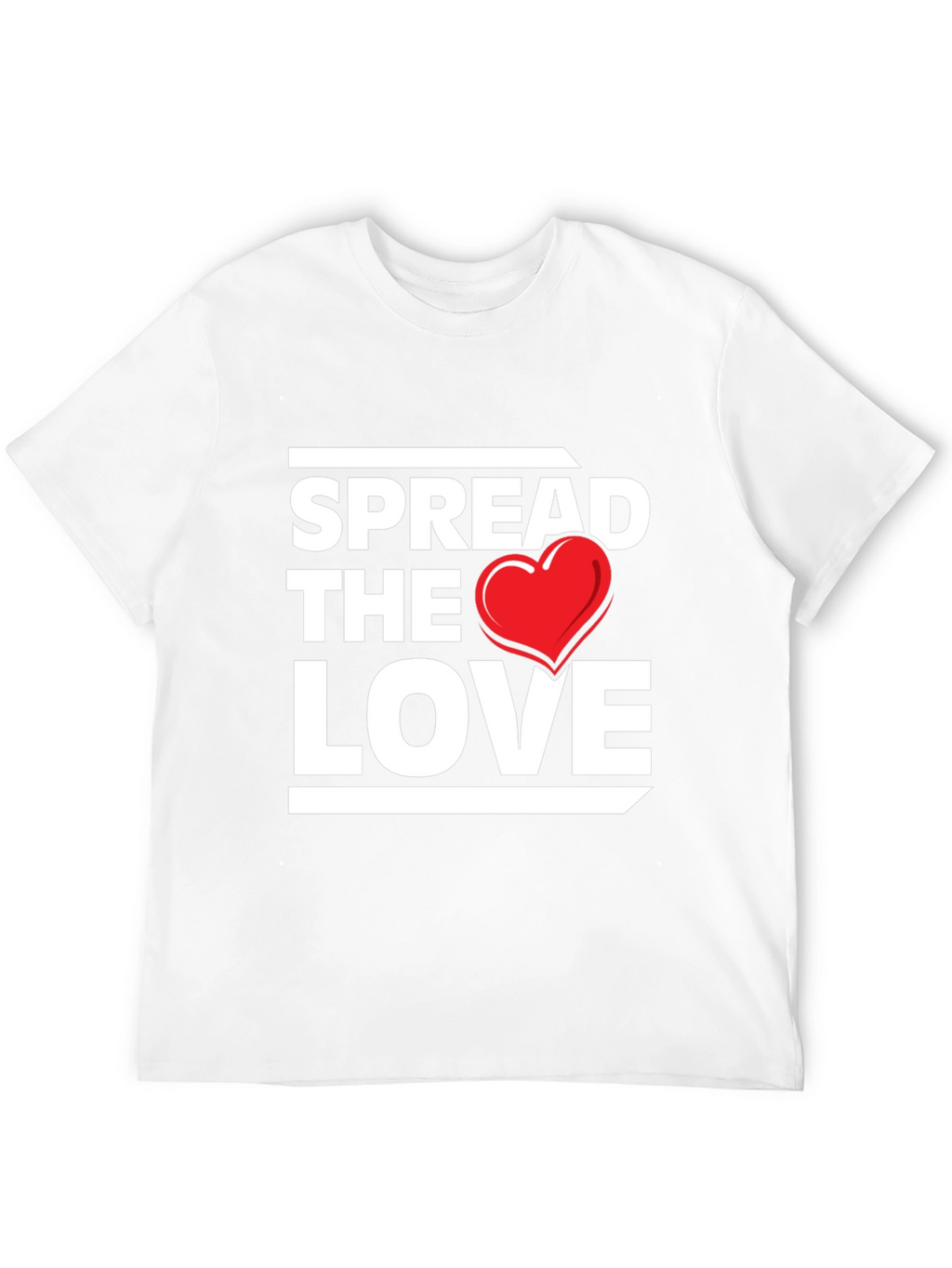Spread the Love Graphic Tee - Black