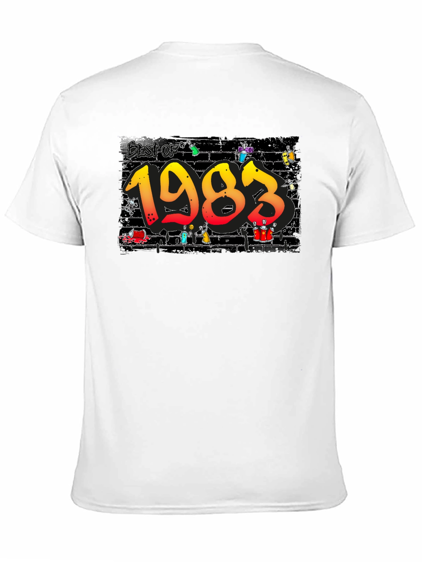Best of 1983 Black Graphic Tee