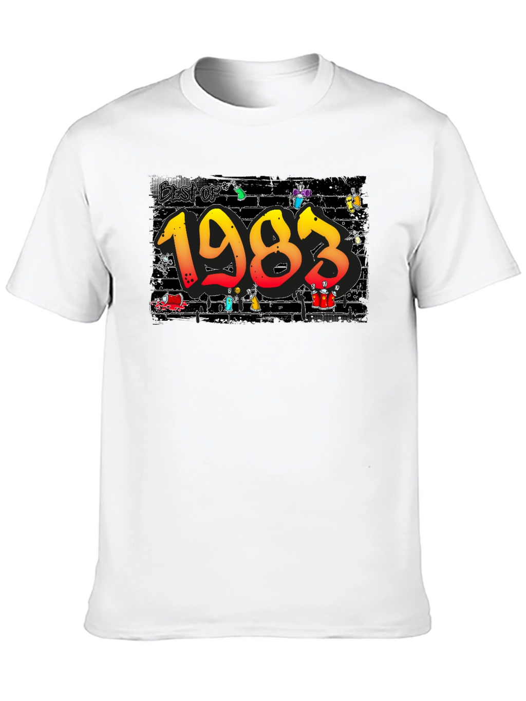 Best of 1983 Black Graphic Tee