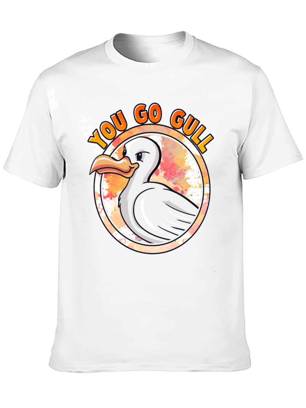 You Go Gull T-Shirt - Black Cotton Tee