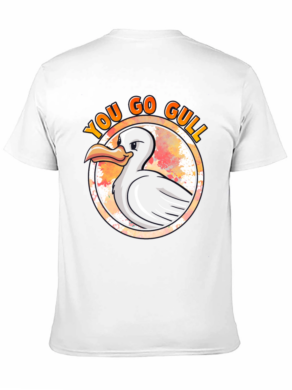 You Go Gull T-Shirt - Black Cotton Tee