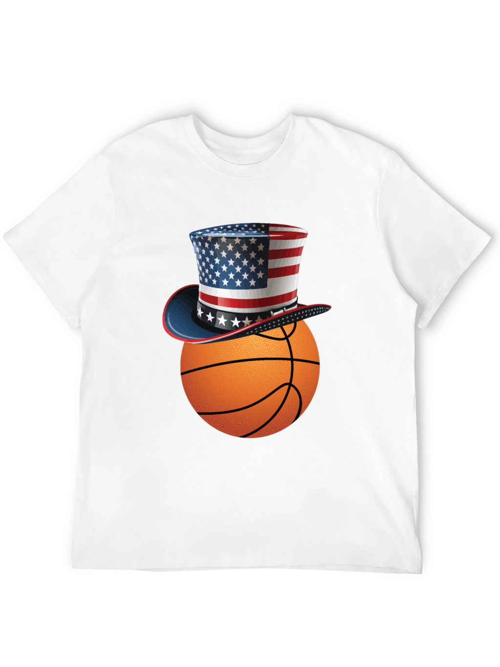 Patriotic Basketball T-Shirt - USA Pride