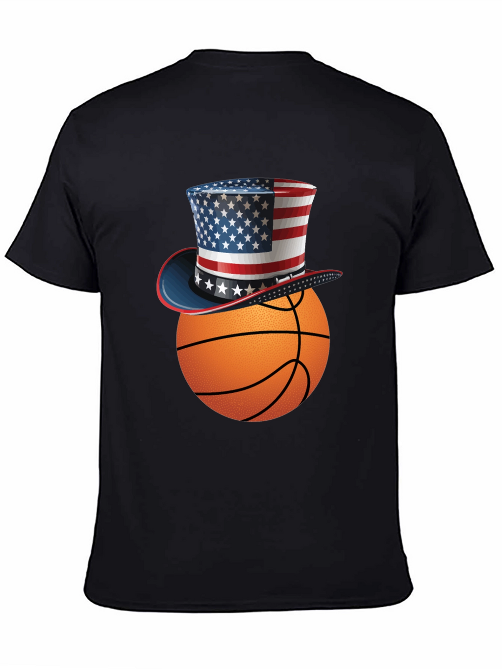 Patriotic Basketball T-Shirt - USA Pride