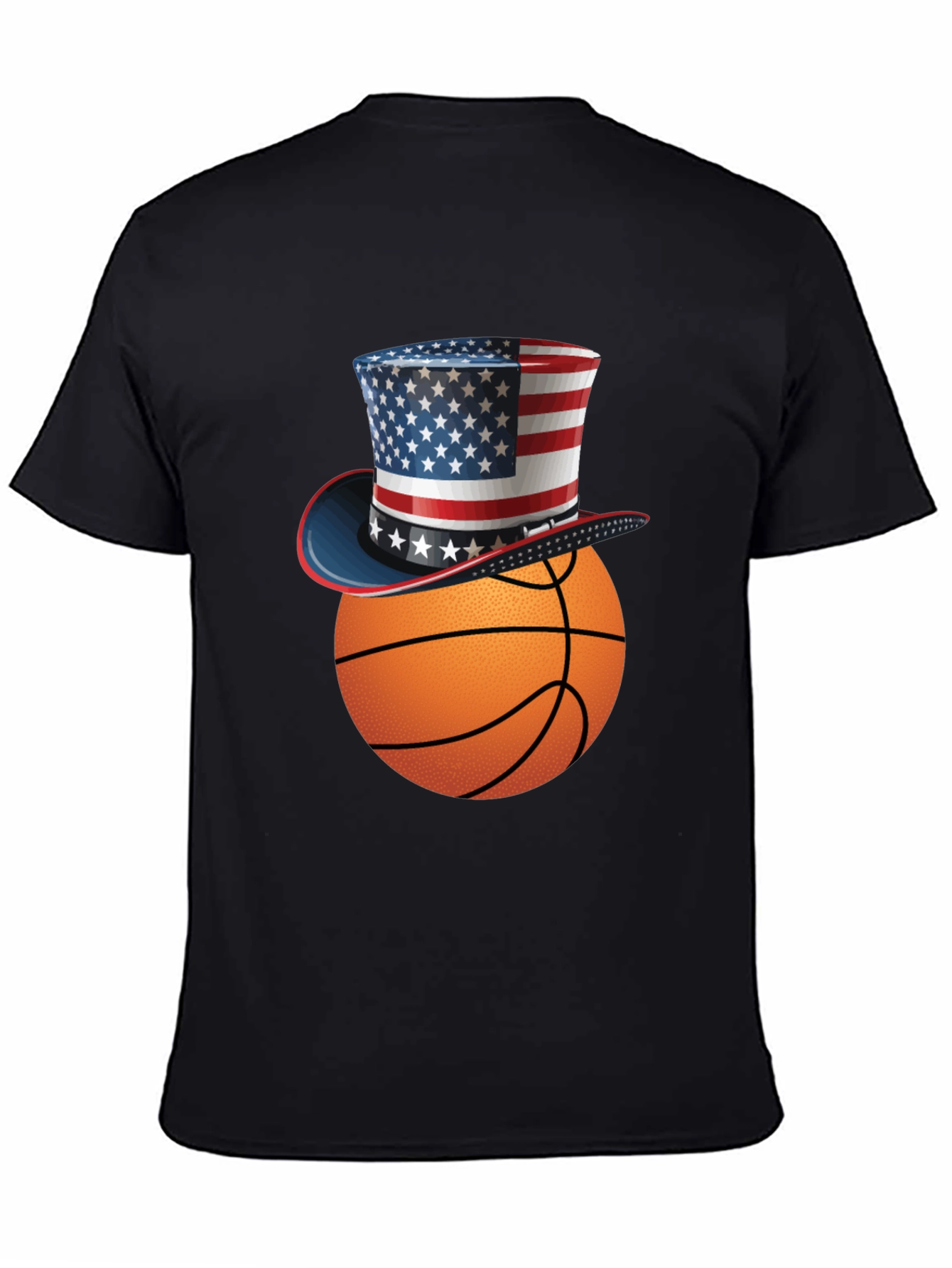 Patriotic Basketball T-Shirt - USA Pride