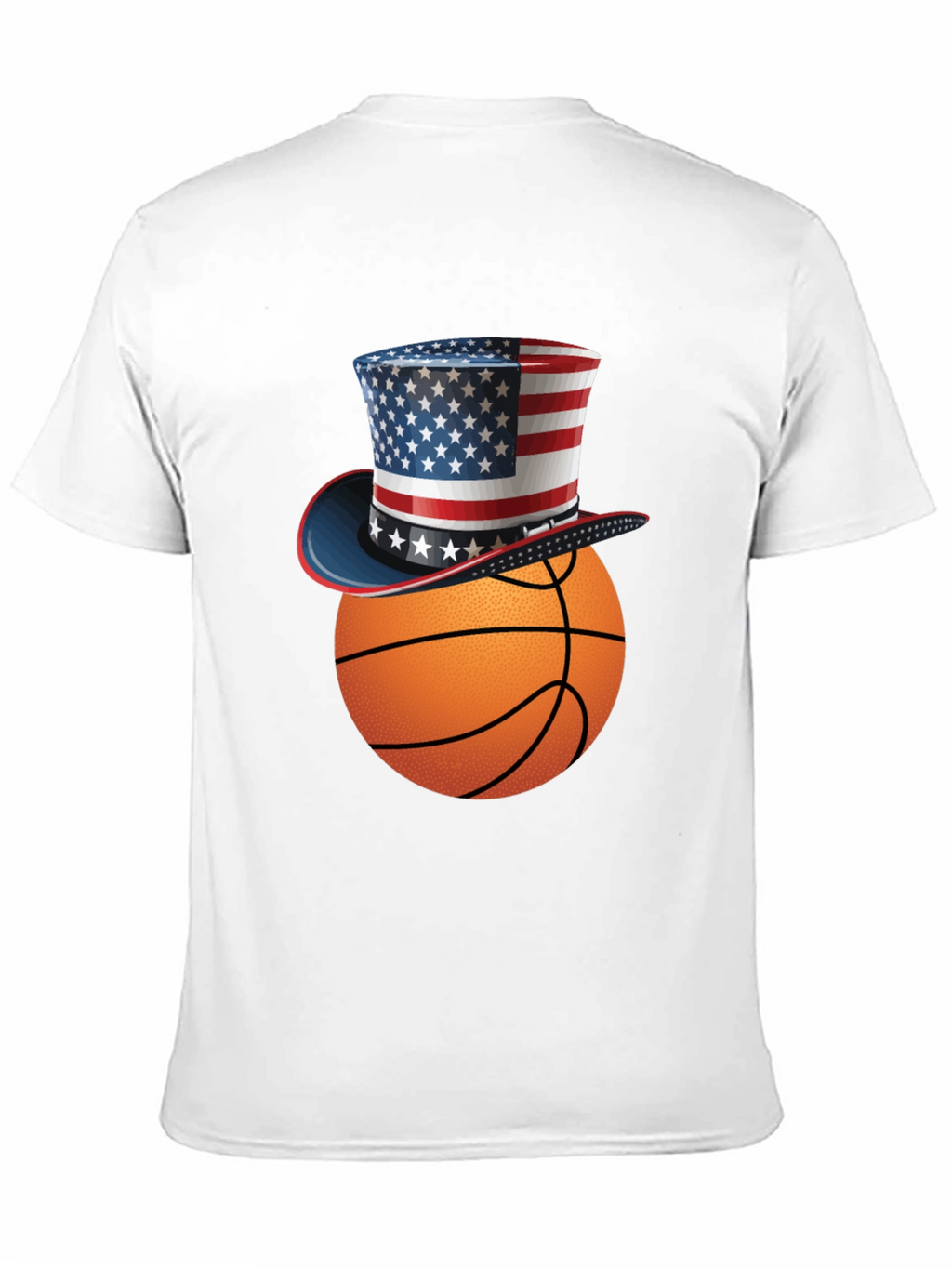 Patriotic Basketball T-Shirt - USA Pride