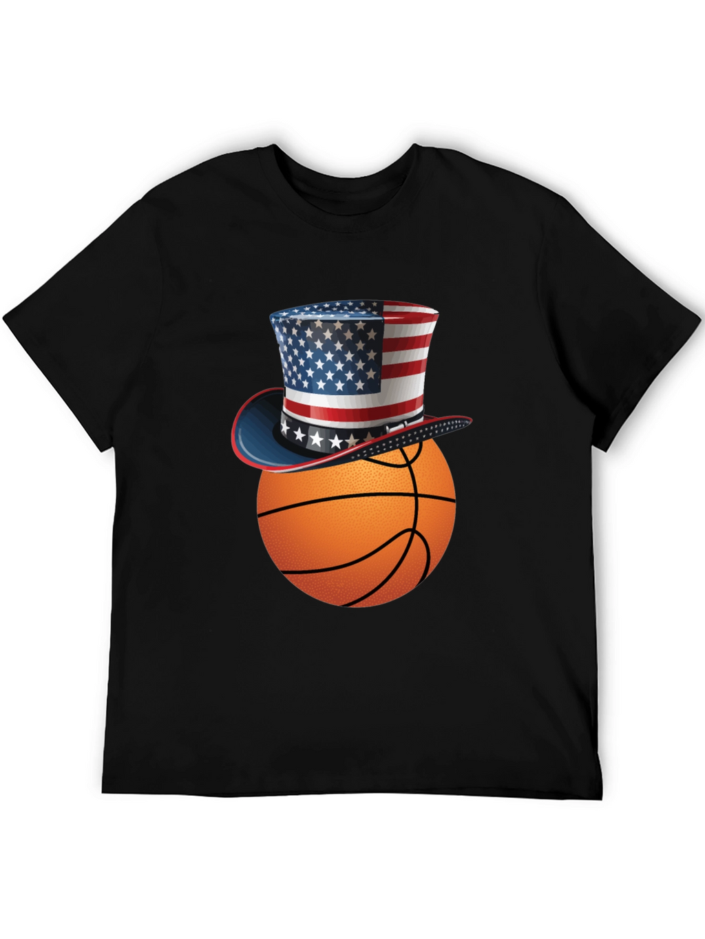 Patriotic Basketball T-Shirt - USA Pride
