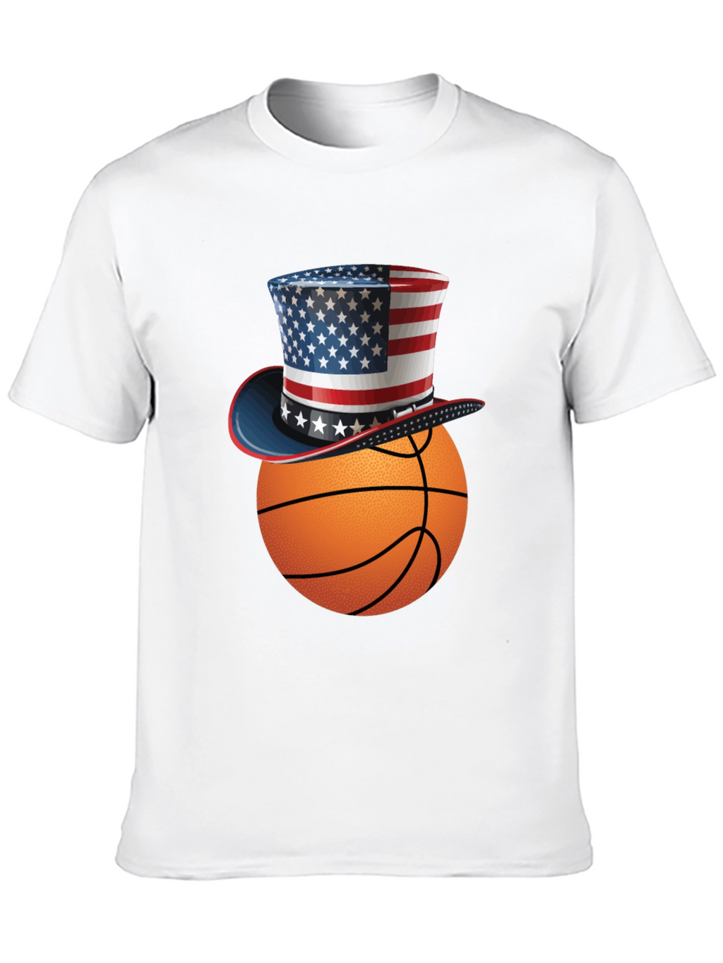Patriotic Basketball T-Shirt - USA Pride