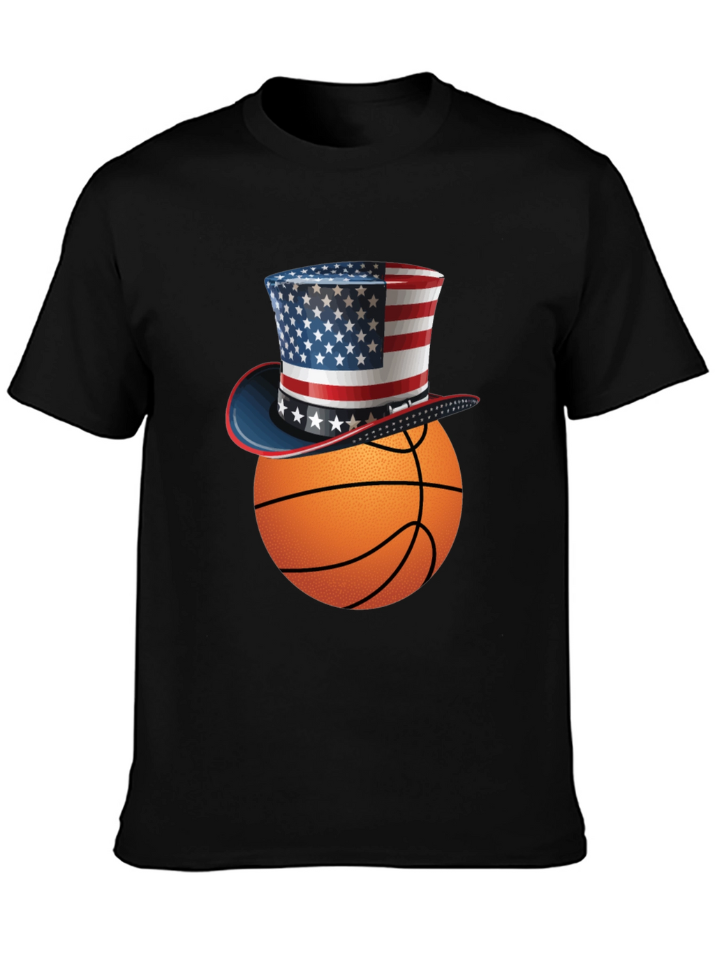 Patriotic Basketball T-Shirt - USA Pride