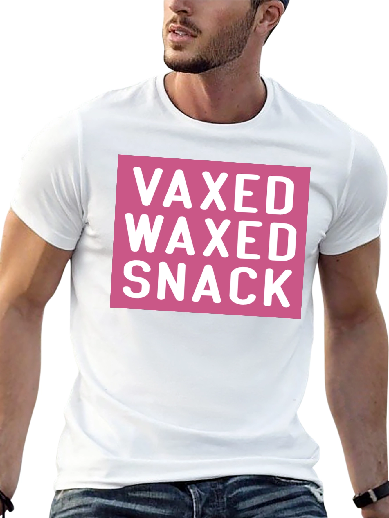 Vaxed Waxed Snack Tee - Funny Novelty T-Shirt