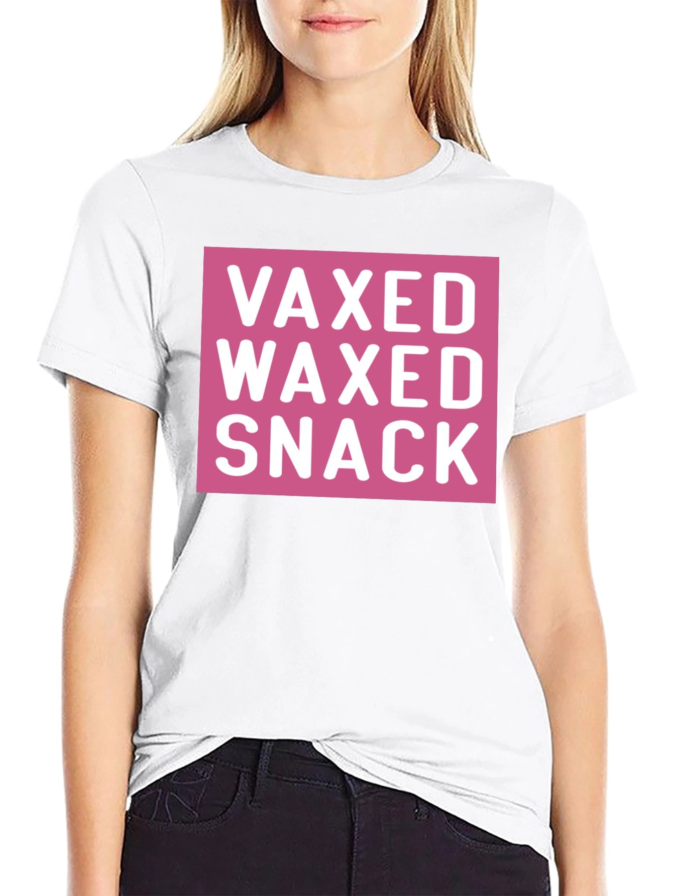 Vaxed Waxed Snack Tee - Funny Novelty T-Shirt