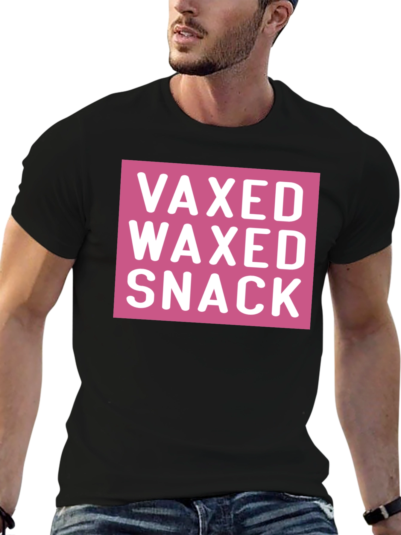 Vaxed Waxed Snack Tee - Funny Novelty T-Shirt
