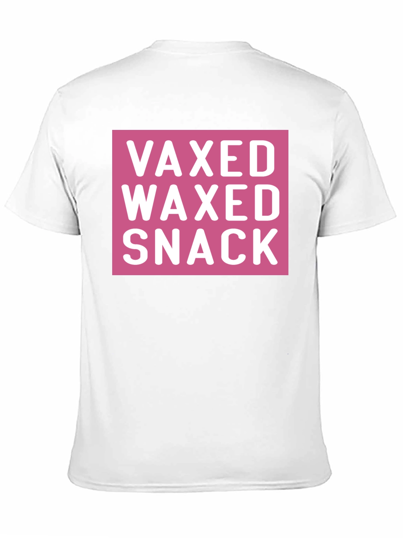 Vaxed Waxed Snack Tee - Funny Novelty T-Shirt