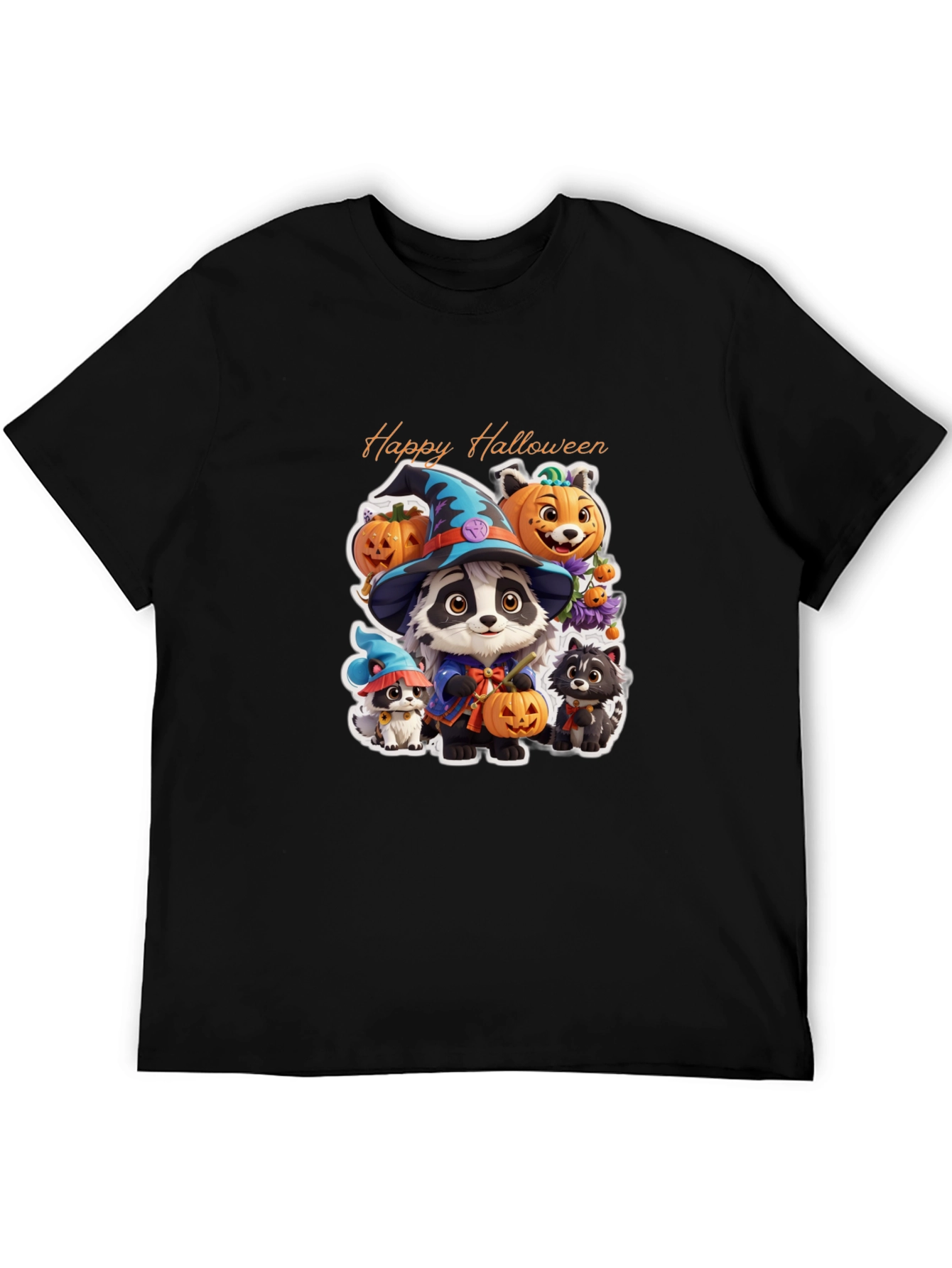 Halloween Cute Animal Cartoon T-Shirt