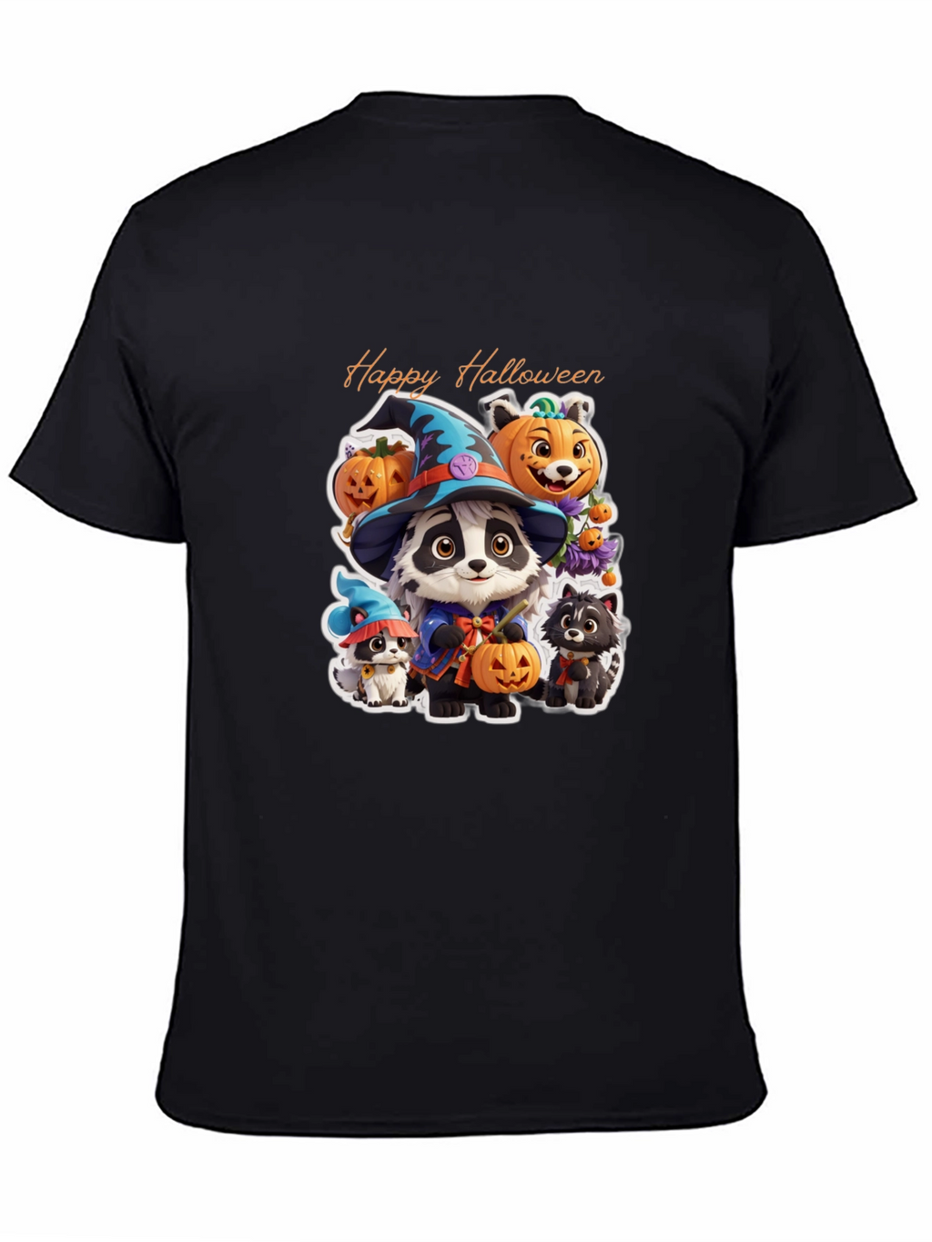 Halloween Cute Animal Cartoon T-Shirt
