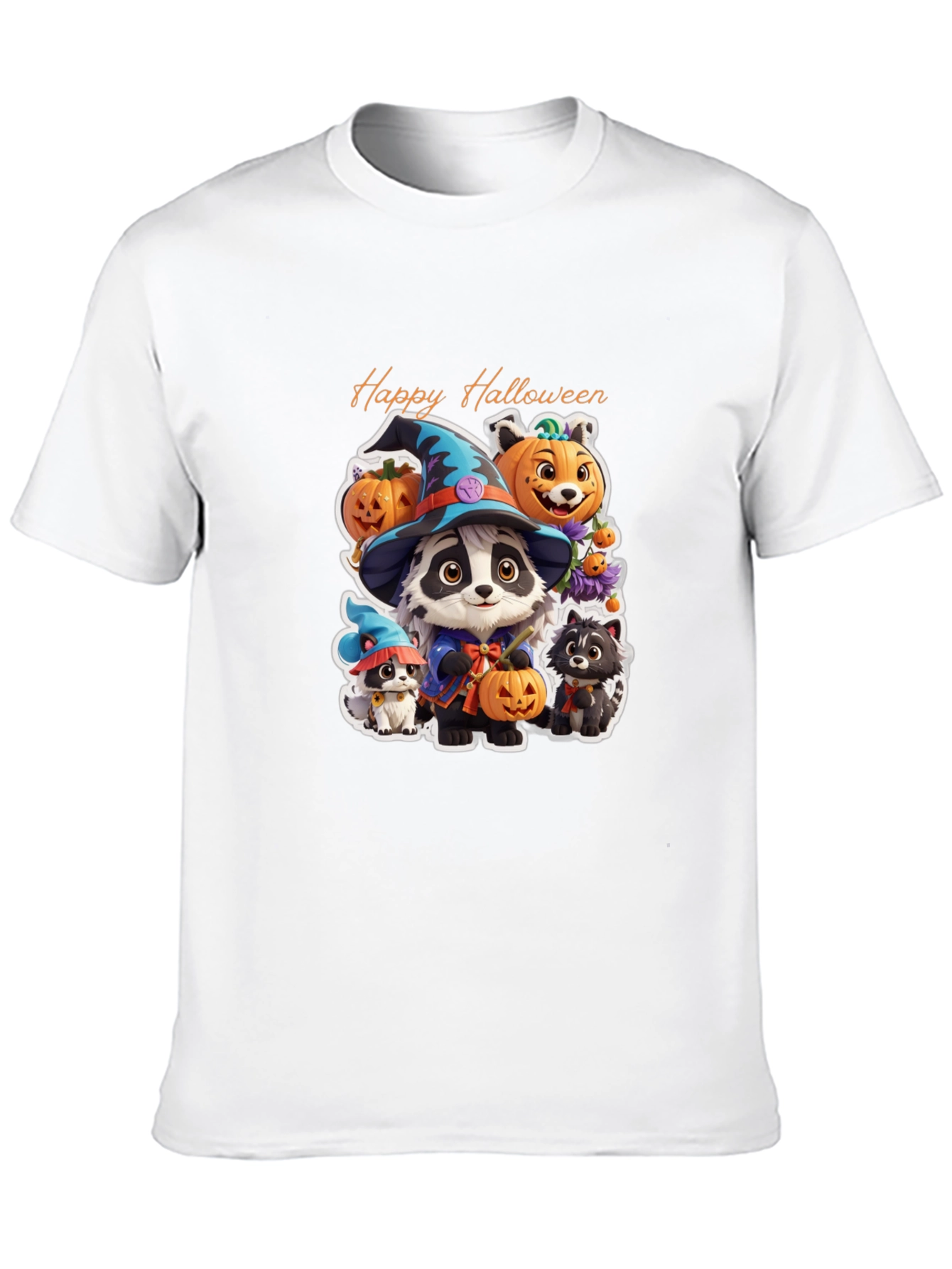 Halloween Cute Animal Cartoon T-Shirt