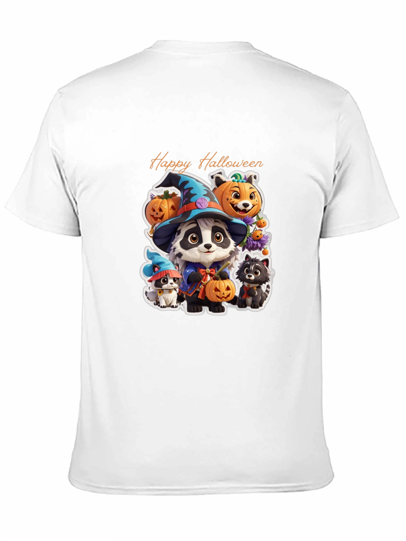 Halloween Cute Animal Cartoon T-Shirt