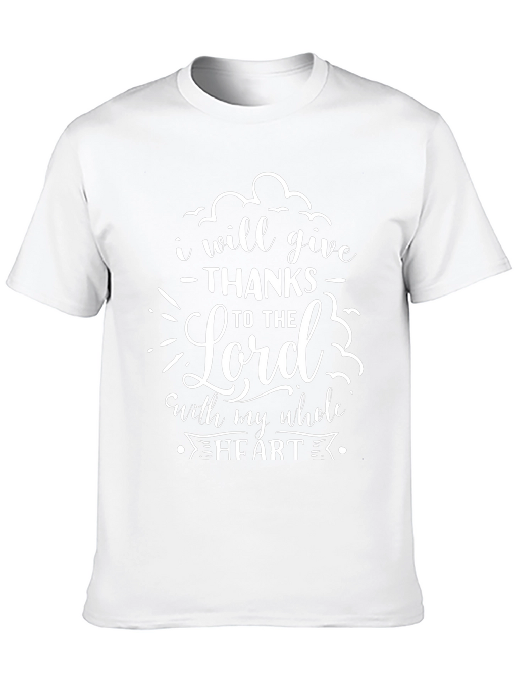 I Will Give Thanks T-Shirt - Christian Apparel