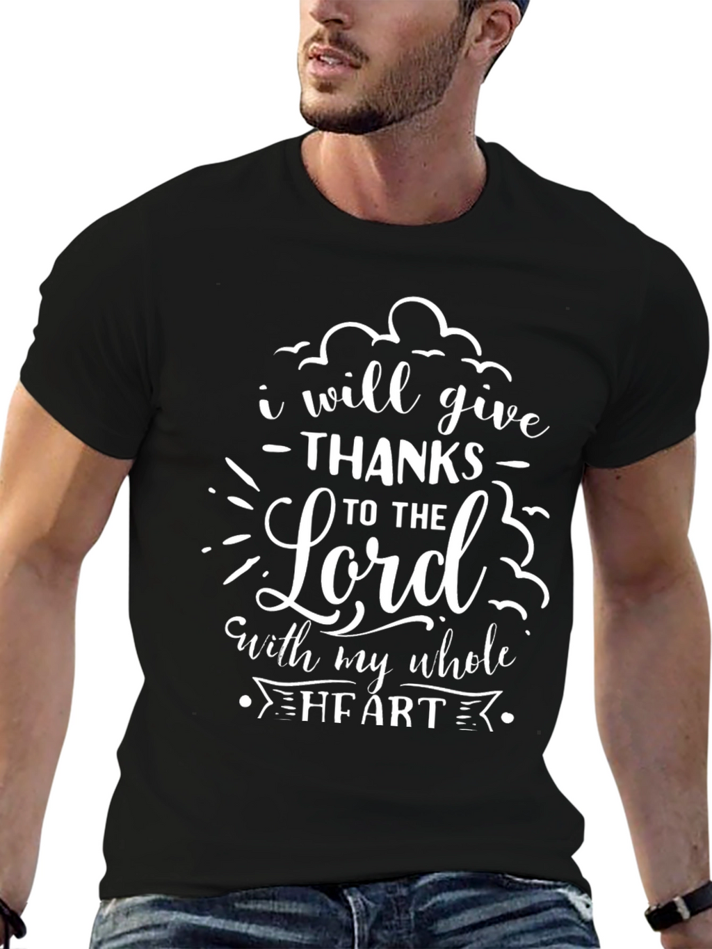 I Will Give Thanks T-Shirt - Christian Apparel