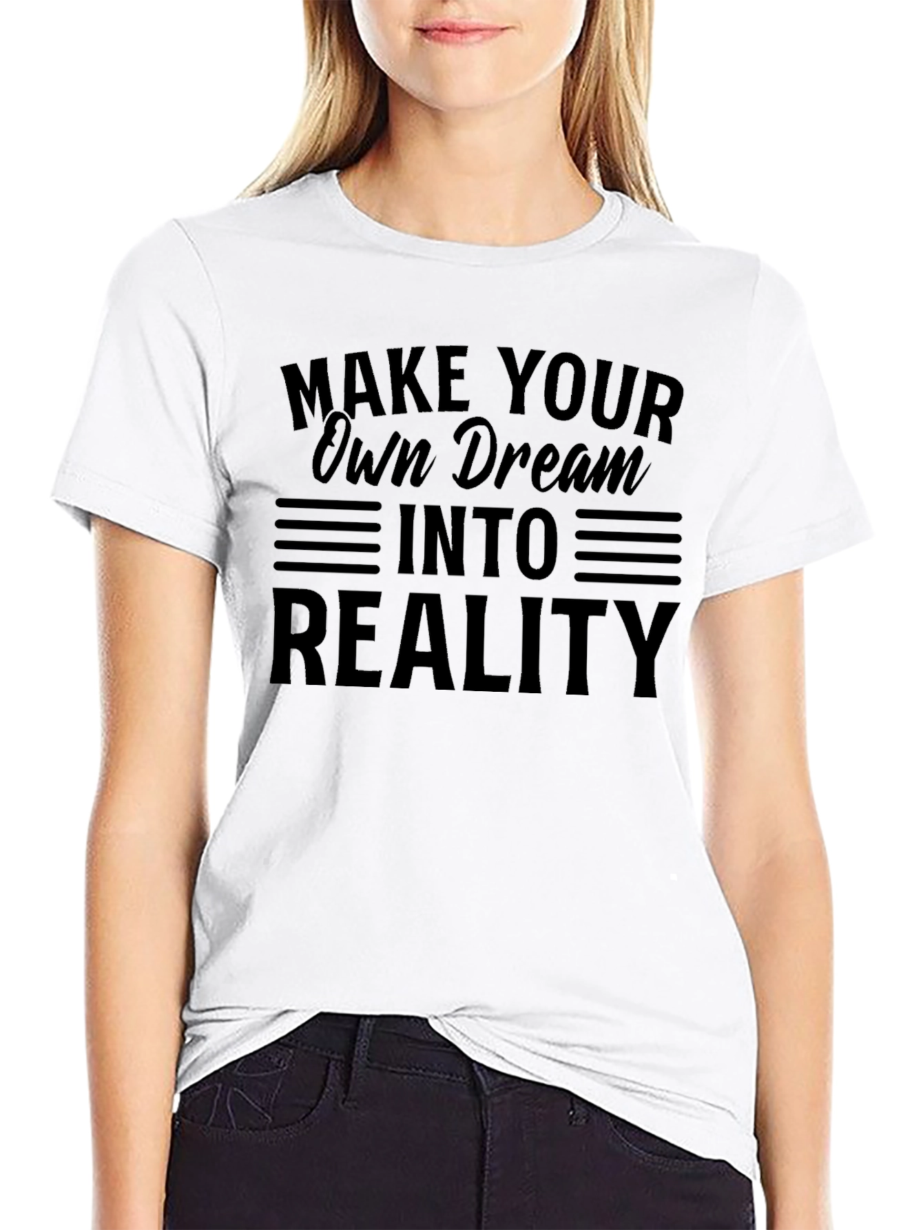Dream into Reality Graphic T-Shirt