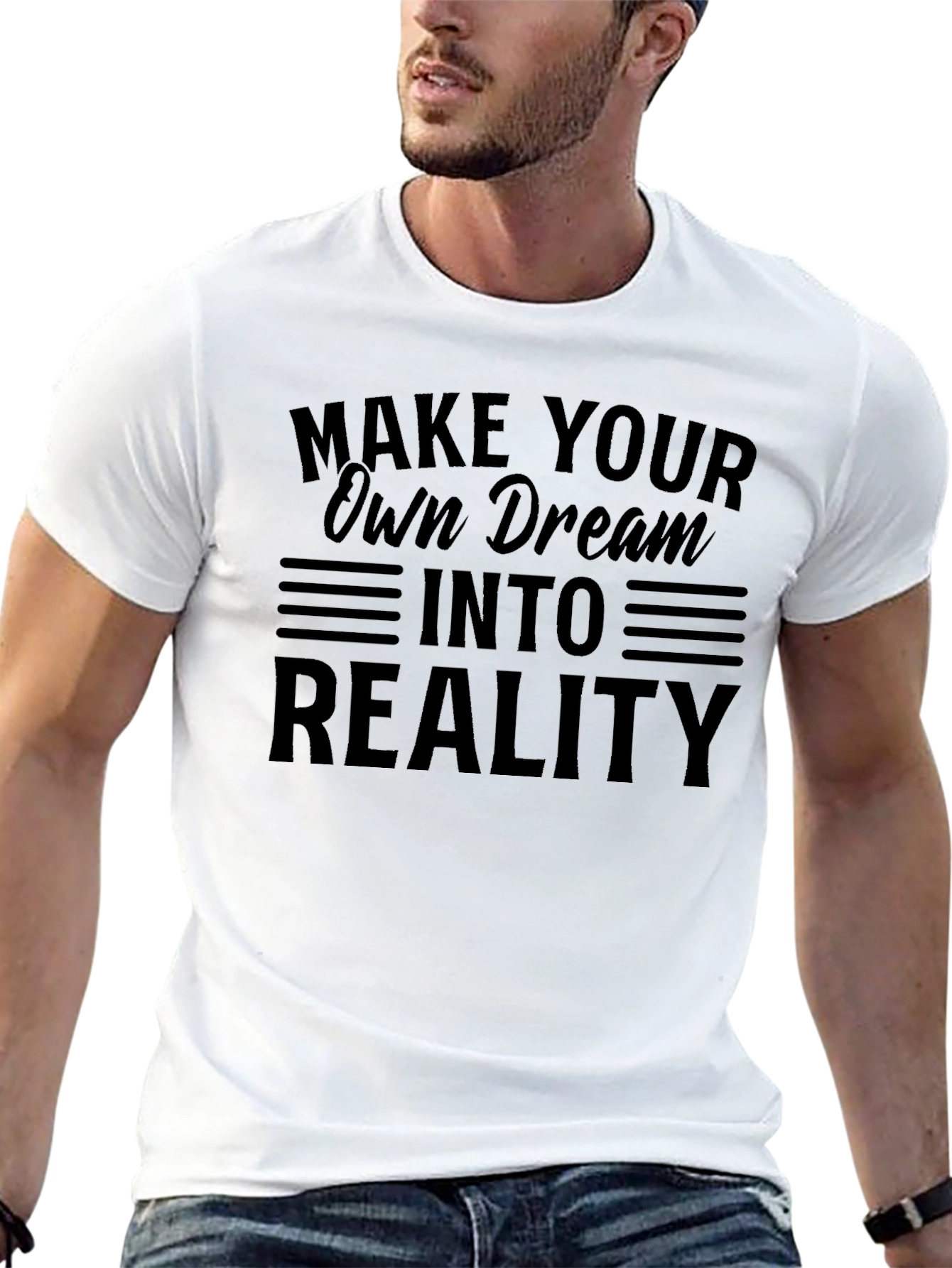 Dream into Reality Graphic T-Shirt