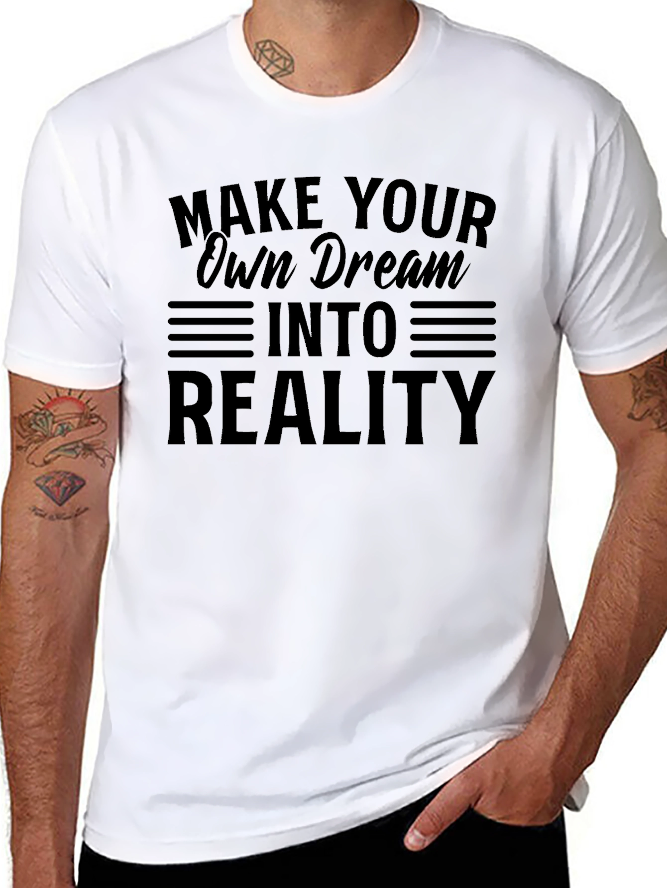 Dream into Reality Graphic T-Shirt