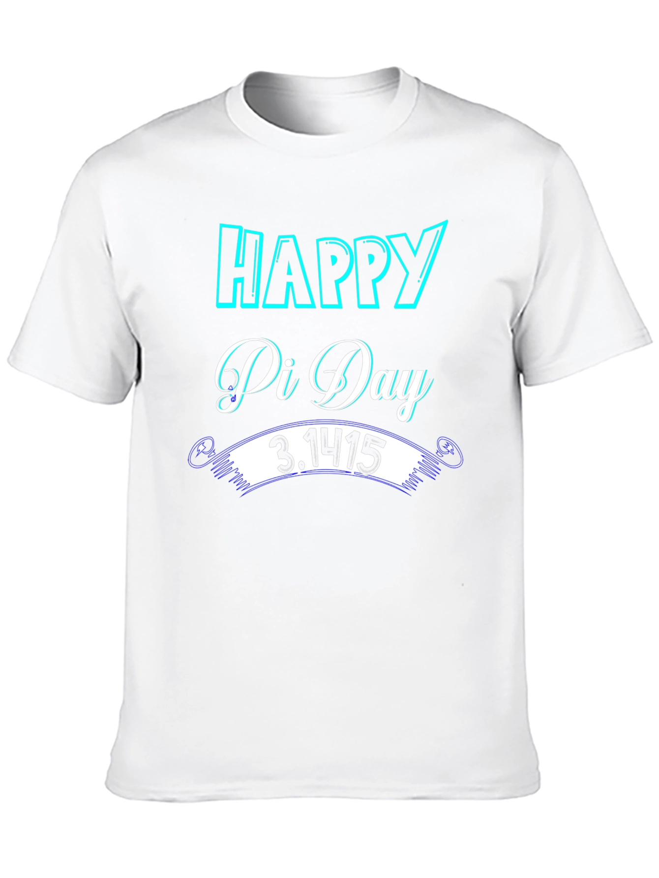 Happy Pi Day T-Shirt - Fun Math Tee