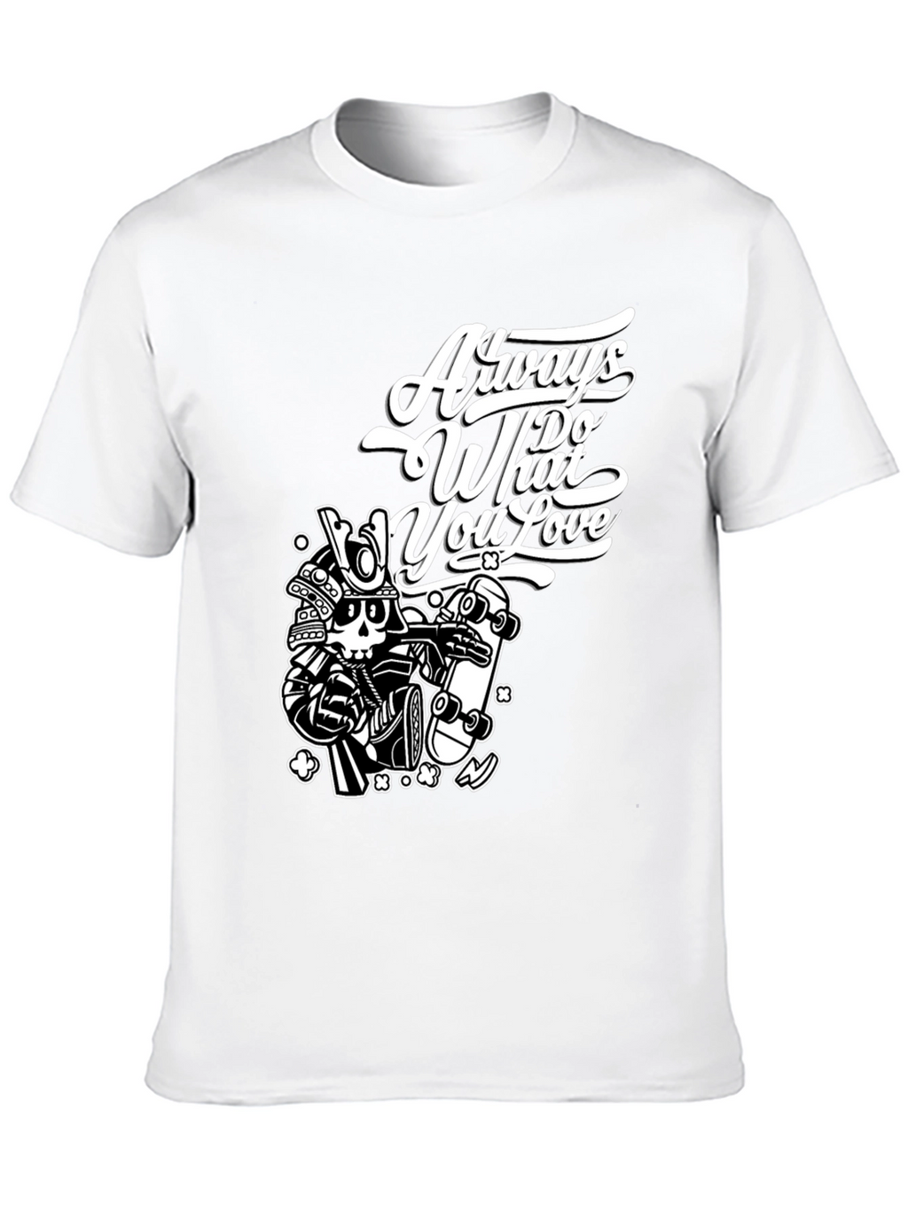 Black Graphic Tee - Always Do What You Love