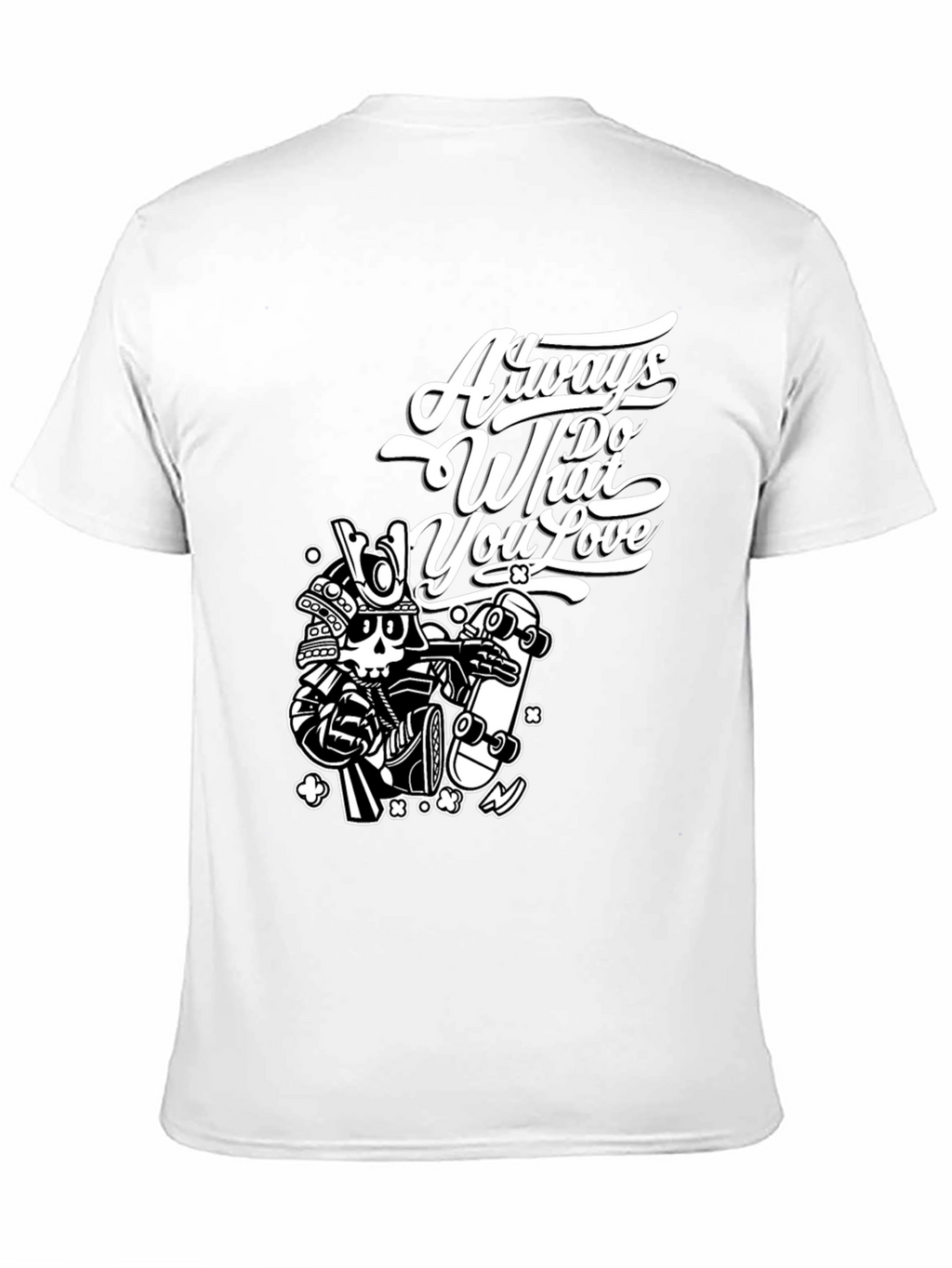 Black Graphic Tee - Always Do What You Love