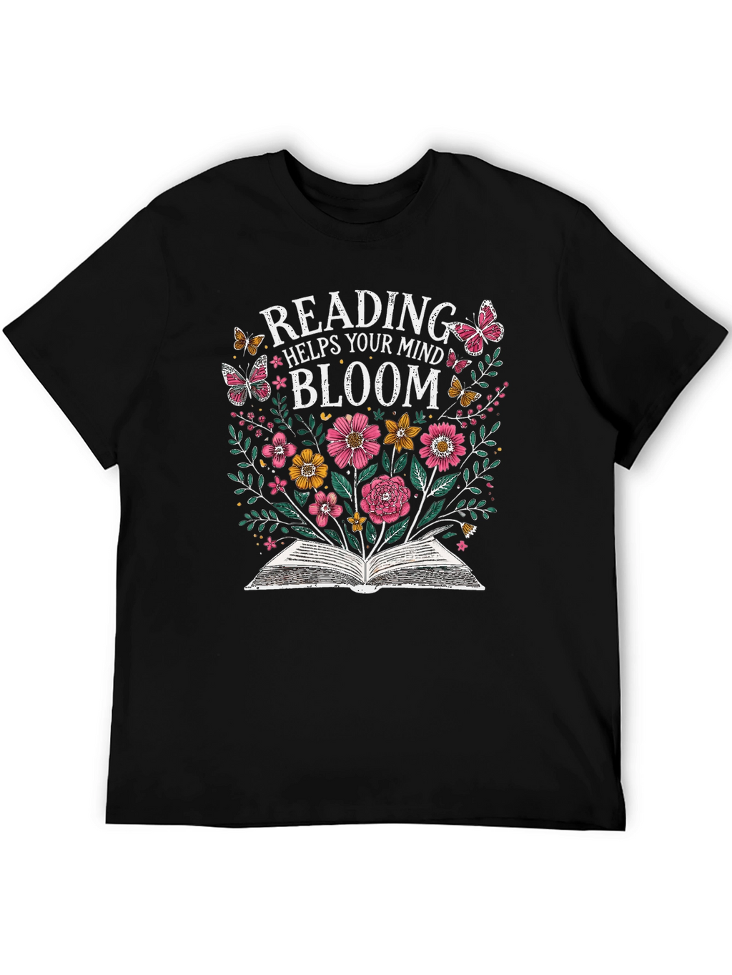 Reading Helps Your Mind Bloom T-Shirt