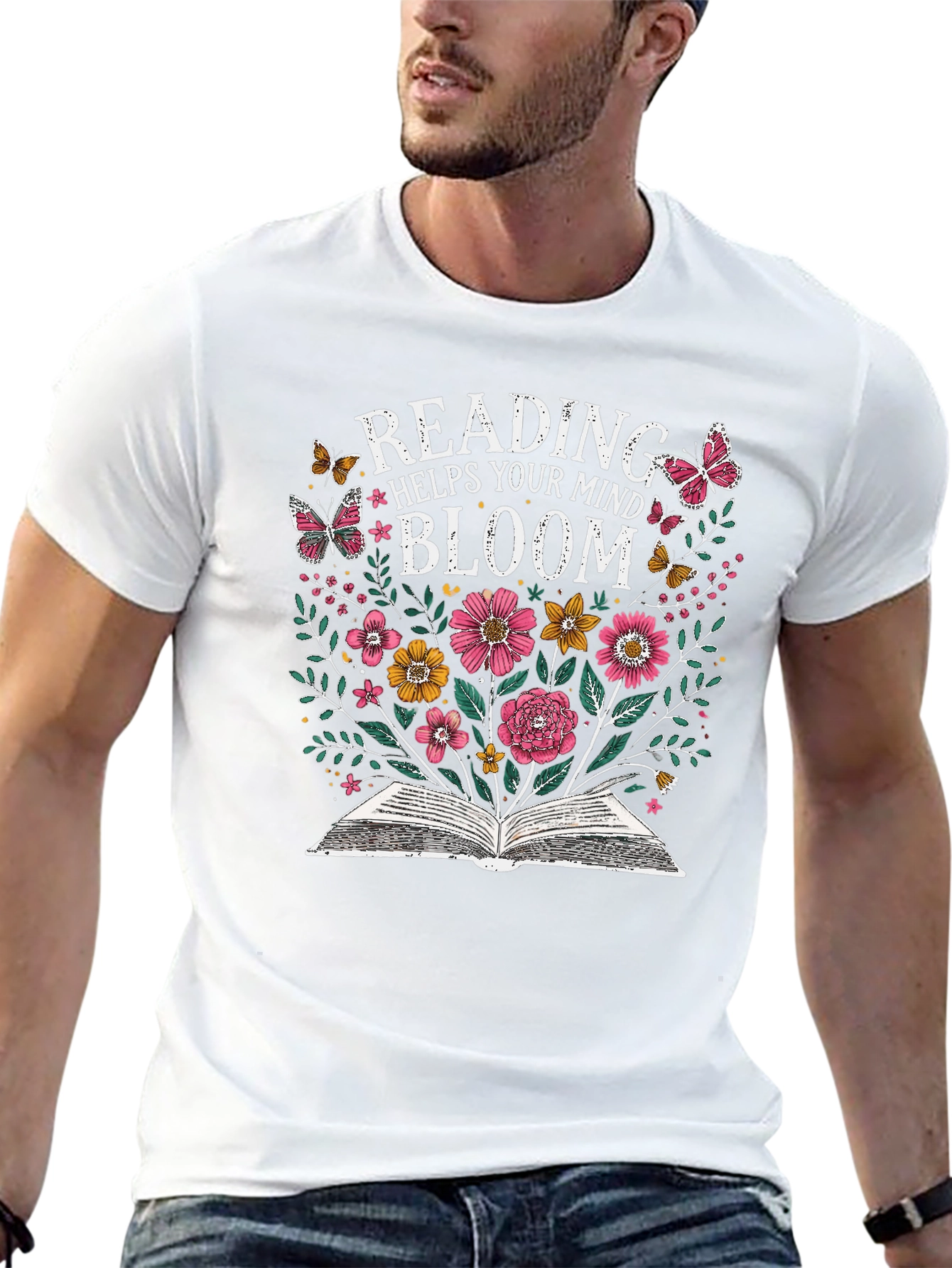 Reading Helps Your Mind Bloom T-Shirt