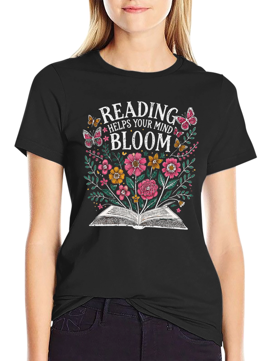 Reading Helps Your Mind Bloom T-Shirt
