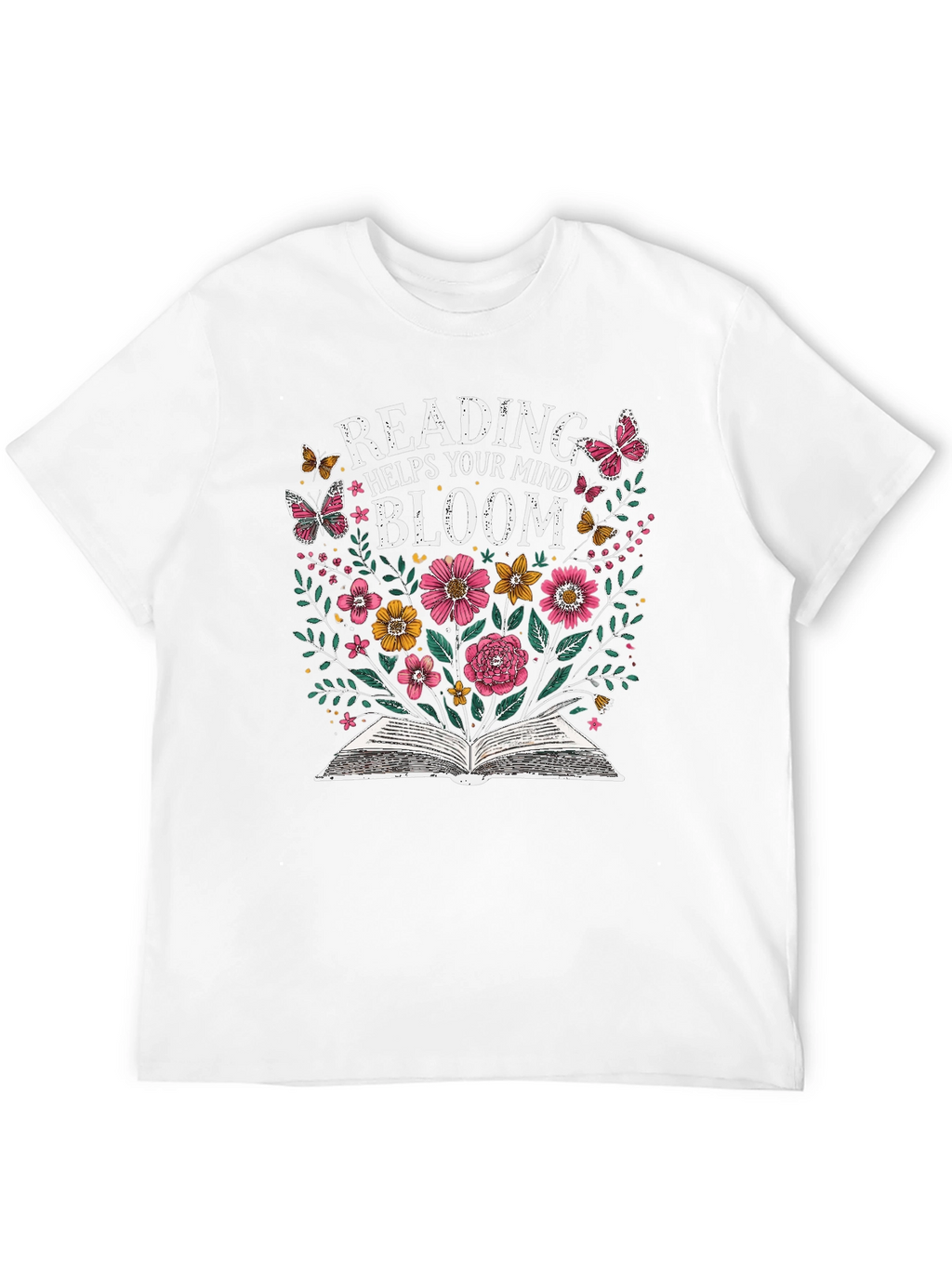 Reading Helps Your Mind Bloom T-Shirt