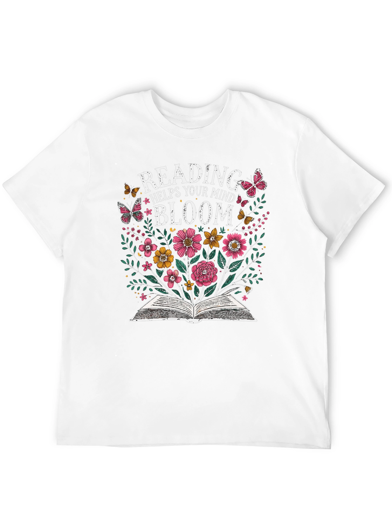 Reading Helps Your Mind Bloom T-Shirt